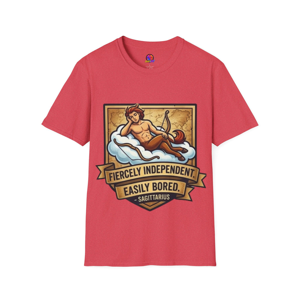 Sagittarius Zodiac T‑Shirt — Fiercely Independent, Easily Bored Astrology Tee