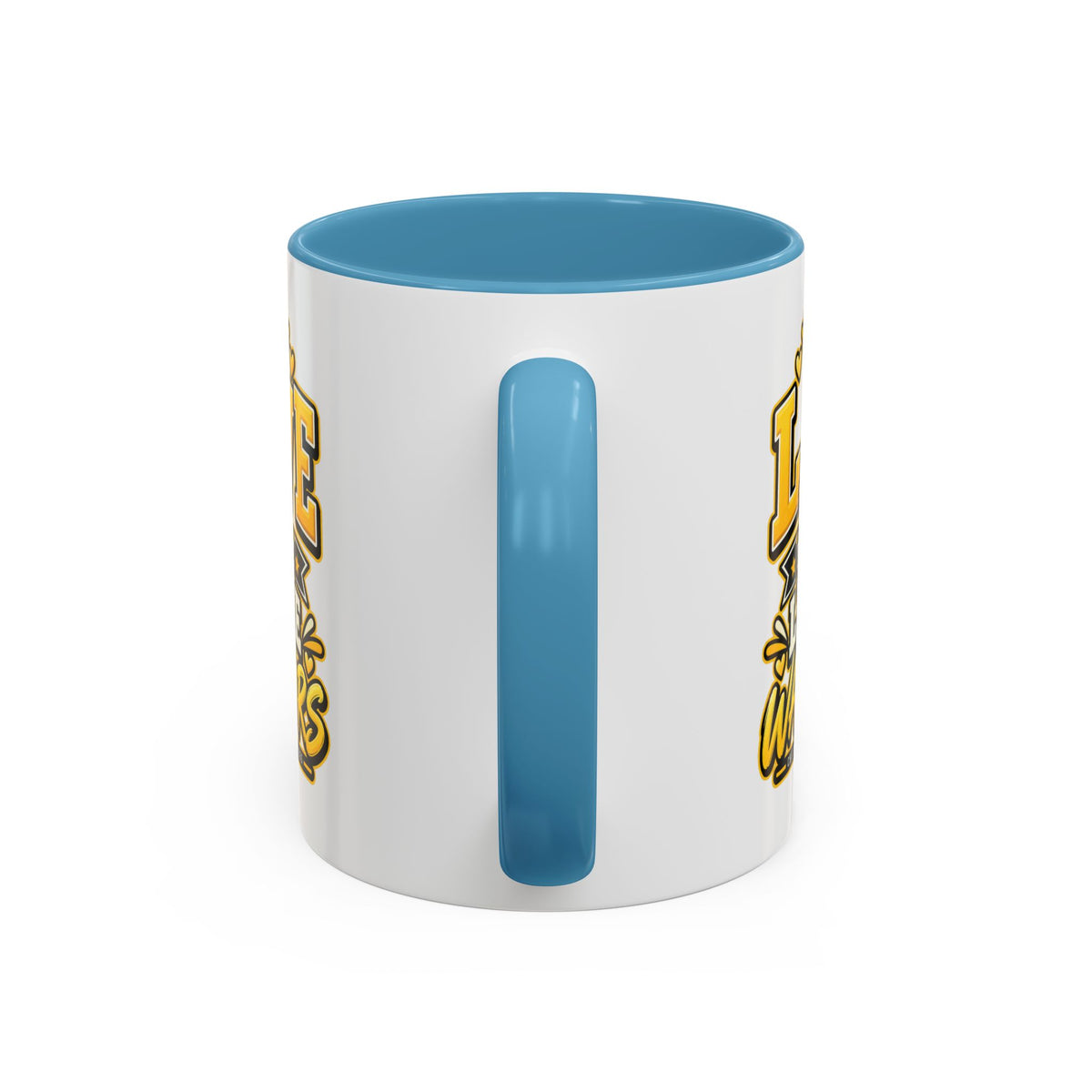 Coffee Mug — "Love for the Little Warriors" Childhood Cancer Awareness Accent Mug