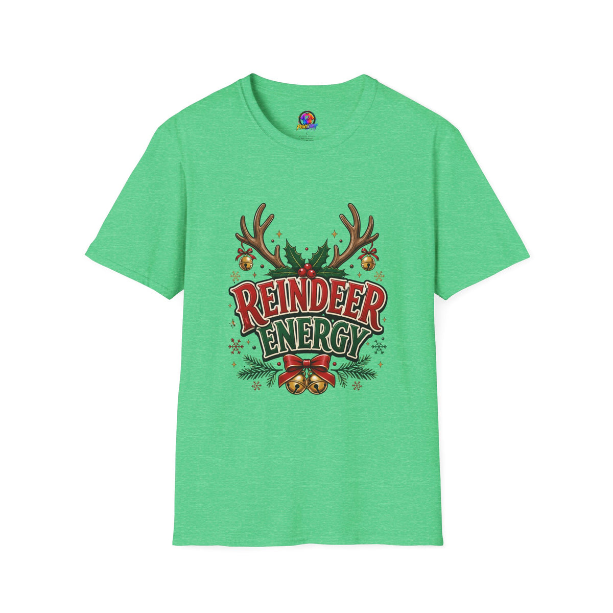 Reindeer Energy Christmas T-Shirt