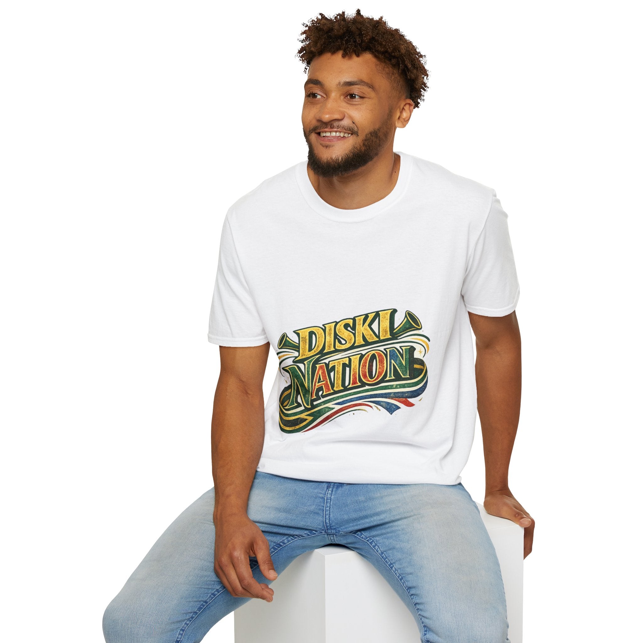 South Africa Diski Nation T-Shirt — Retro Reggae Graphic Tee