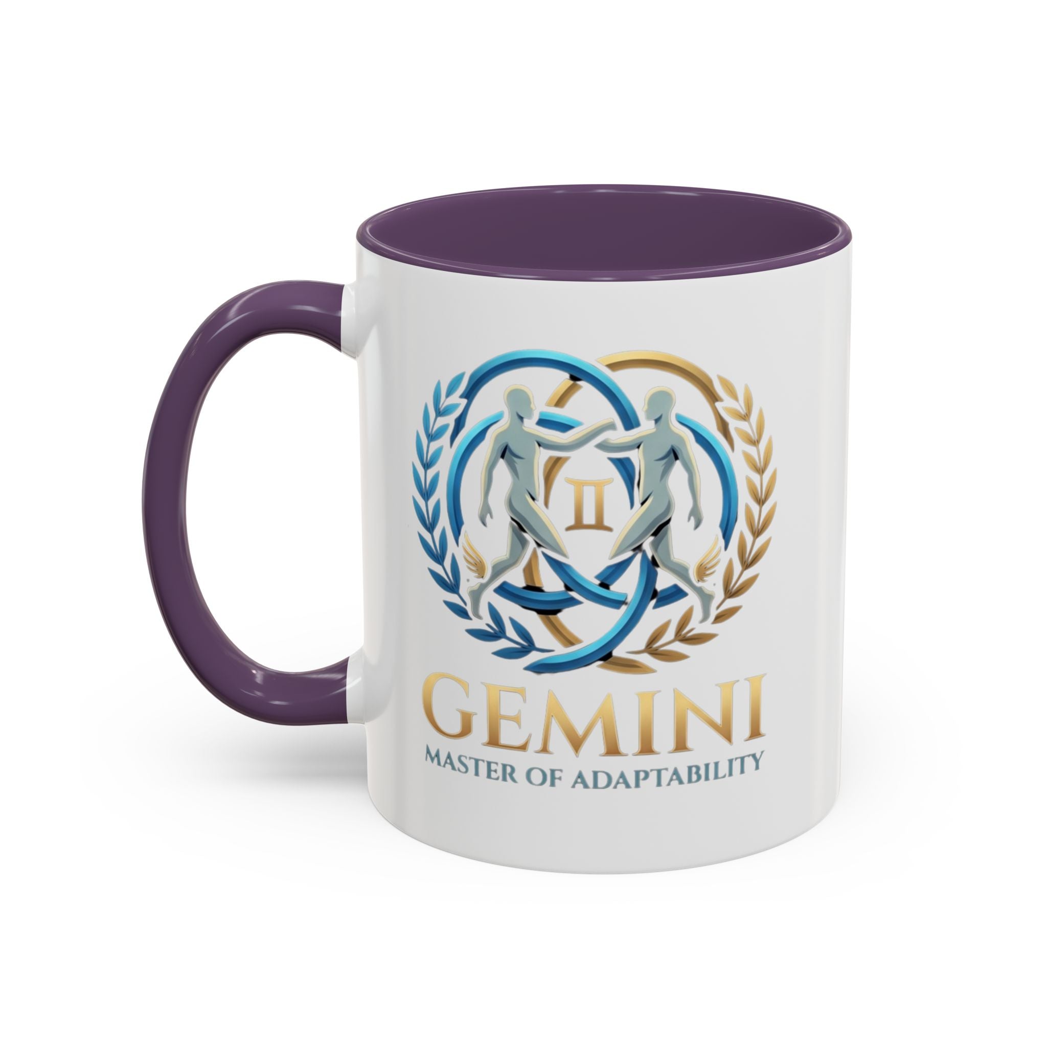 Gemini Zodiac Coffee Mug — 'Master of Adaptability' Accent Mug (11/15oz)
