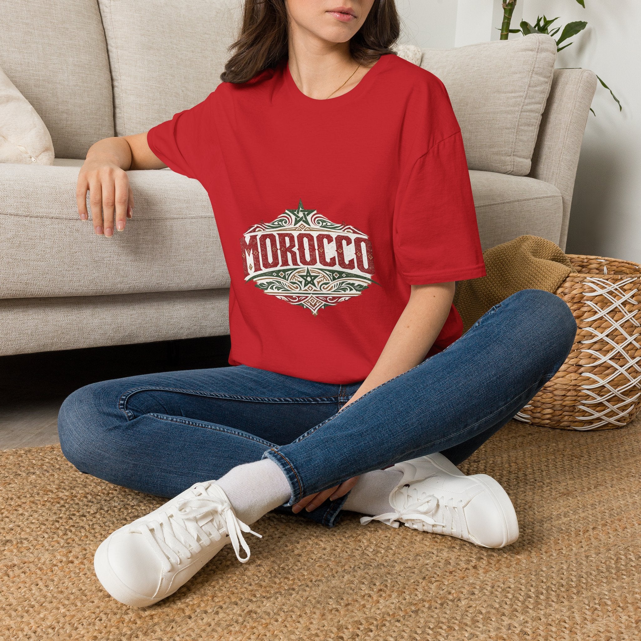 Morocco Vintage Graphic T-Shirt — Retro Travel Tee