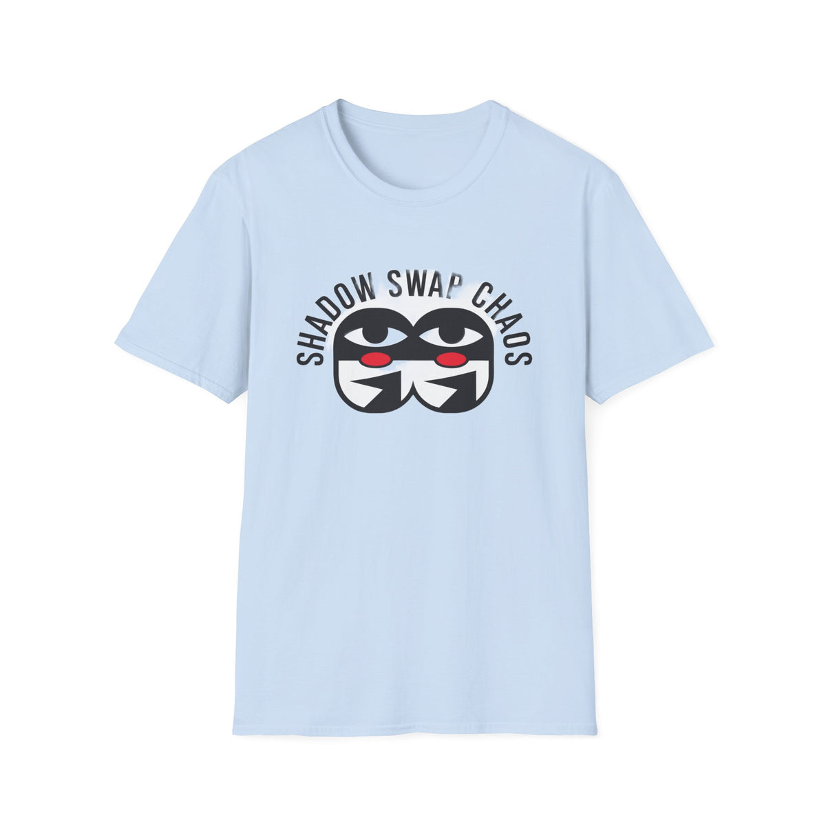 Shadow Swap Chaos T-Shirt — Graphic Anime Mask Tee - Trending Now - August 2026