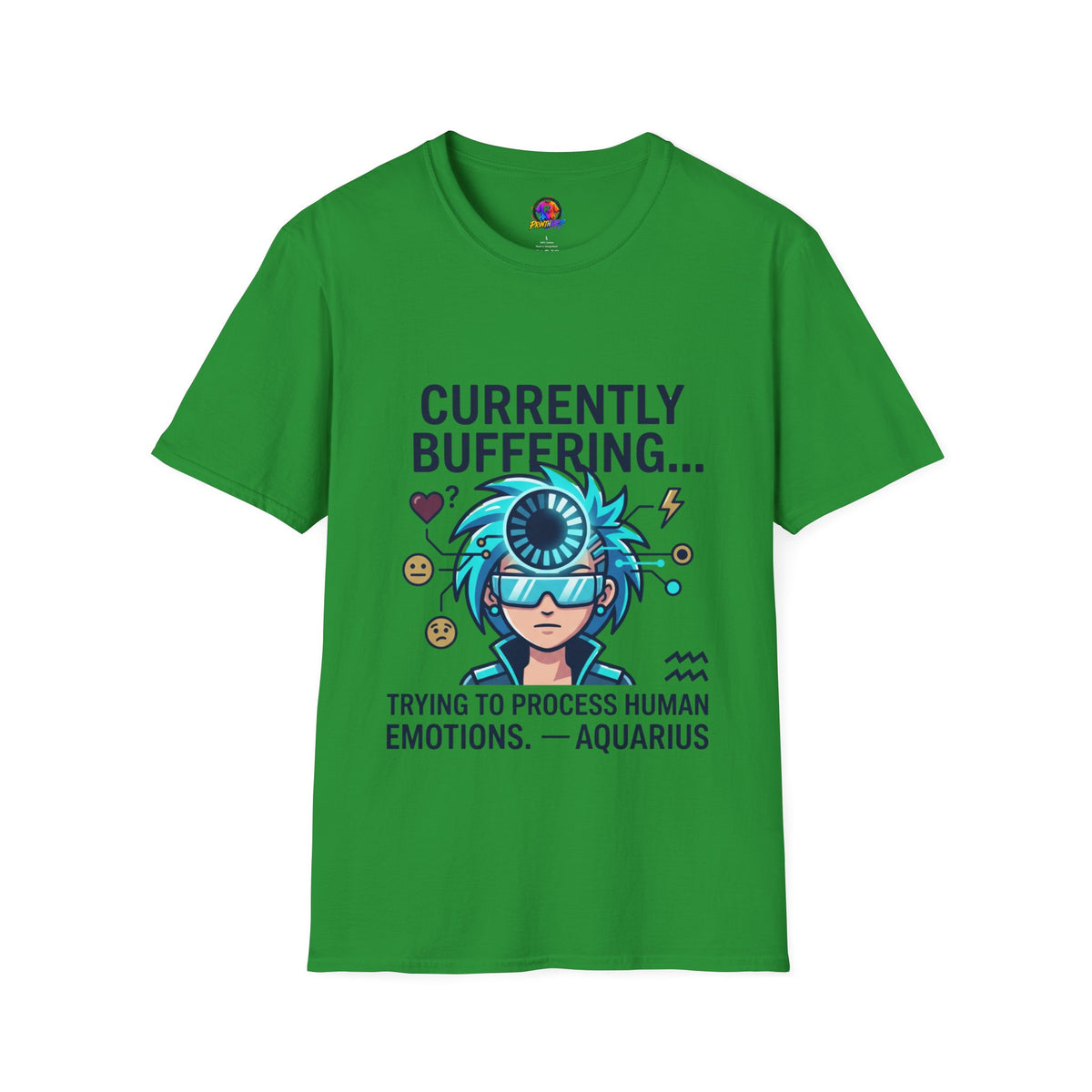 Currently Buffering T-Shirt — Funny Aquarius Zodiac Tee