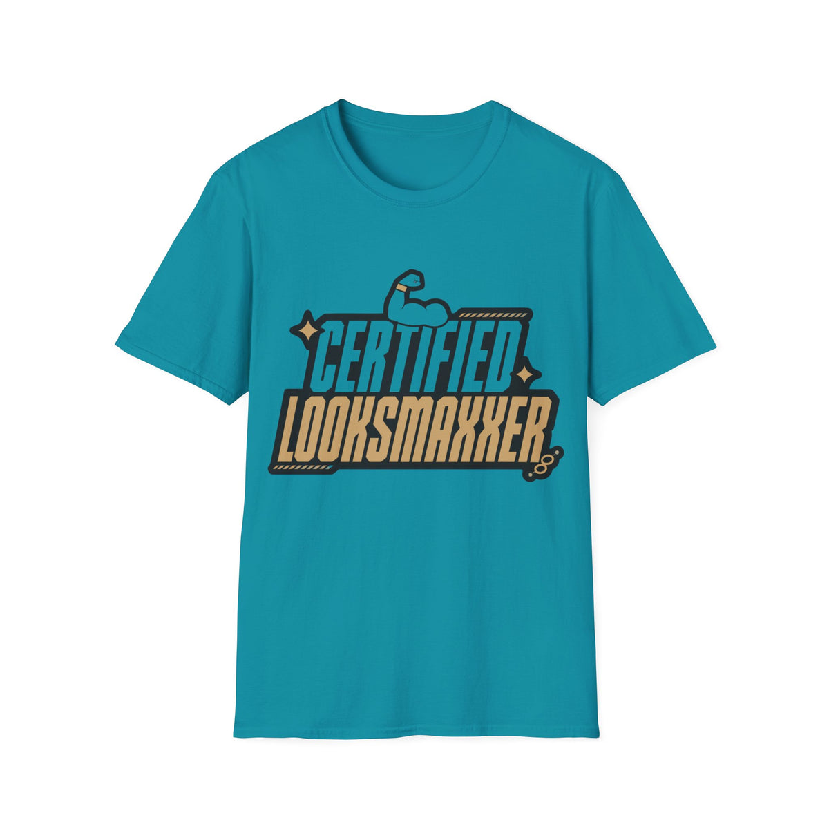 Certified Looksmaxxer T-Shirt — Funny Fitness & Glow-Up Tee - Trending Now - August 2026