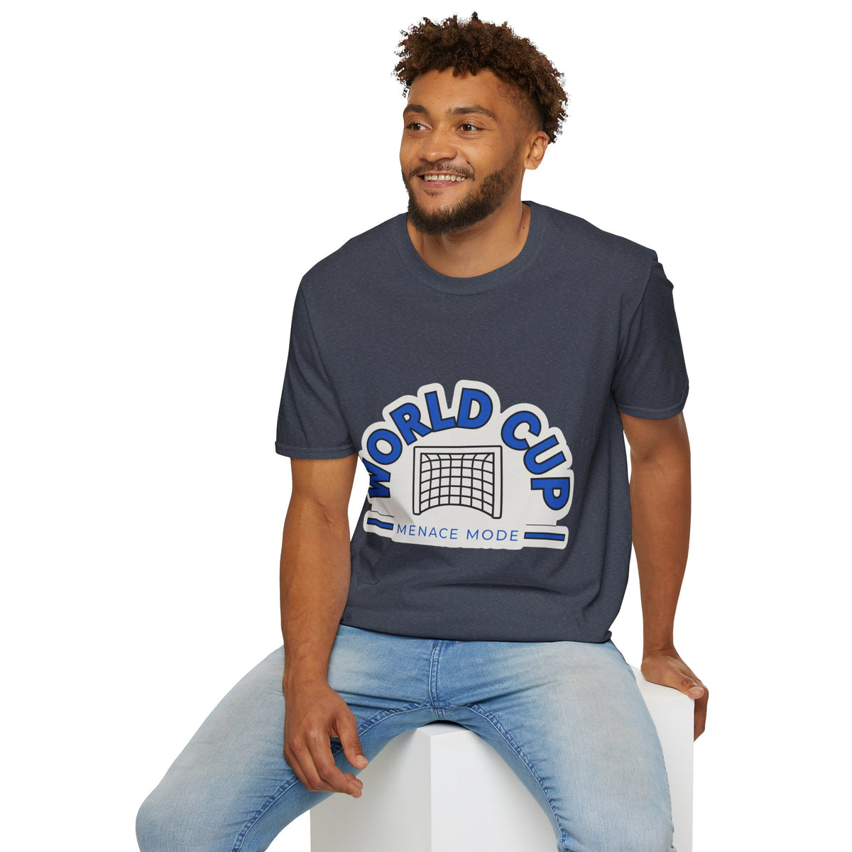 World Cup Soccer T‑Shirt — 'Menace Mode' Retro Goal Graphic - Trending Now - August 2026
