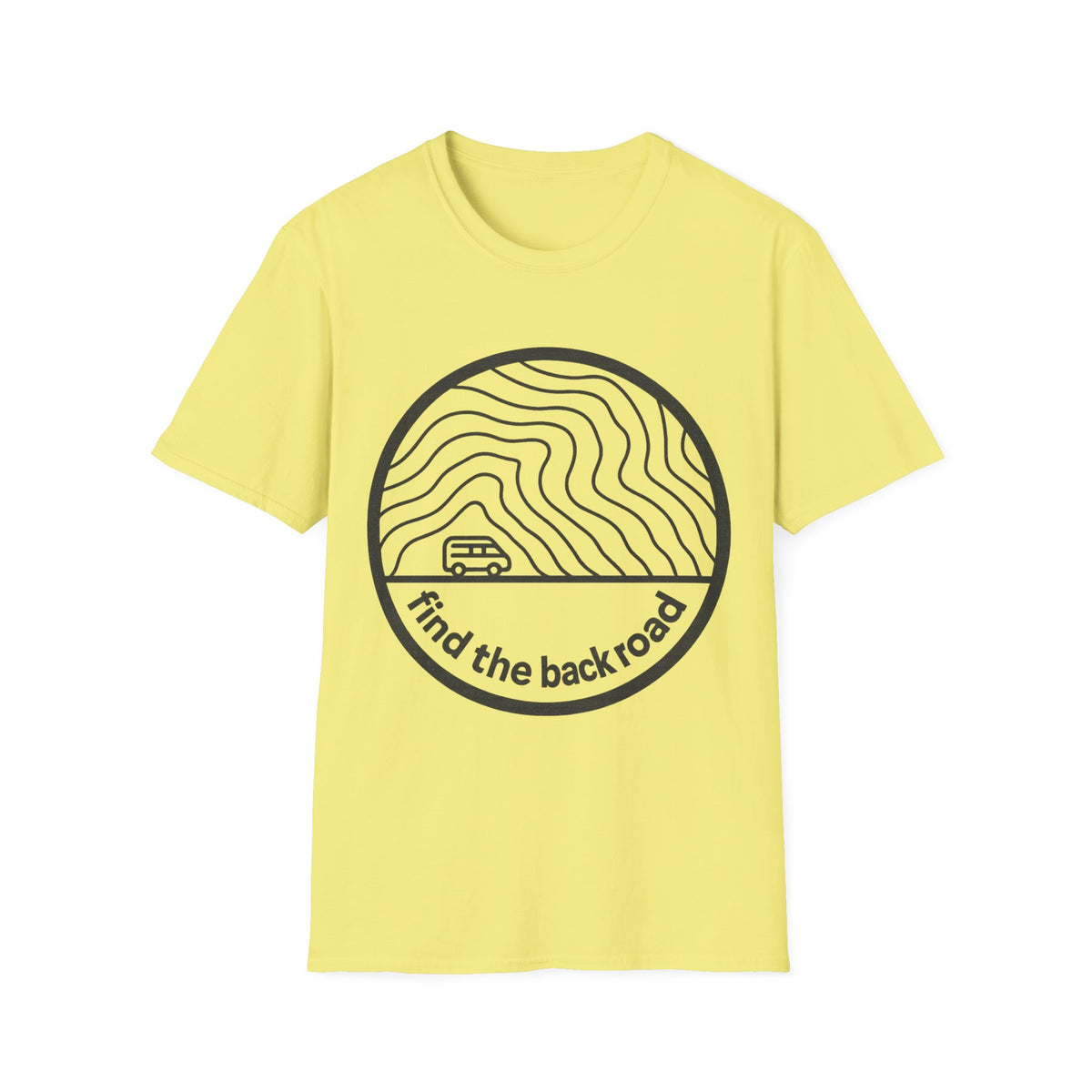 Minimalist Earth Wave T‑Shirt — Subtle Circular Nature Graphic - Trending Now - September 2026