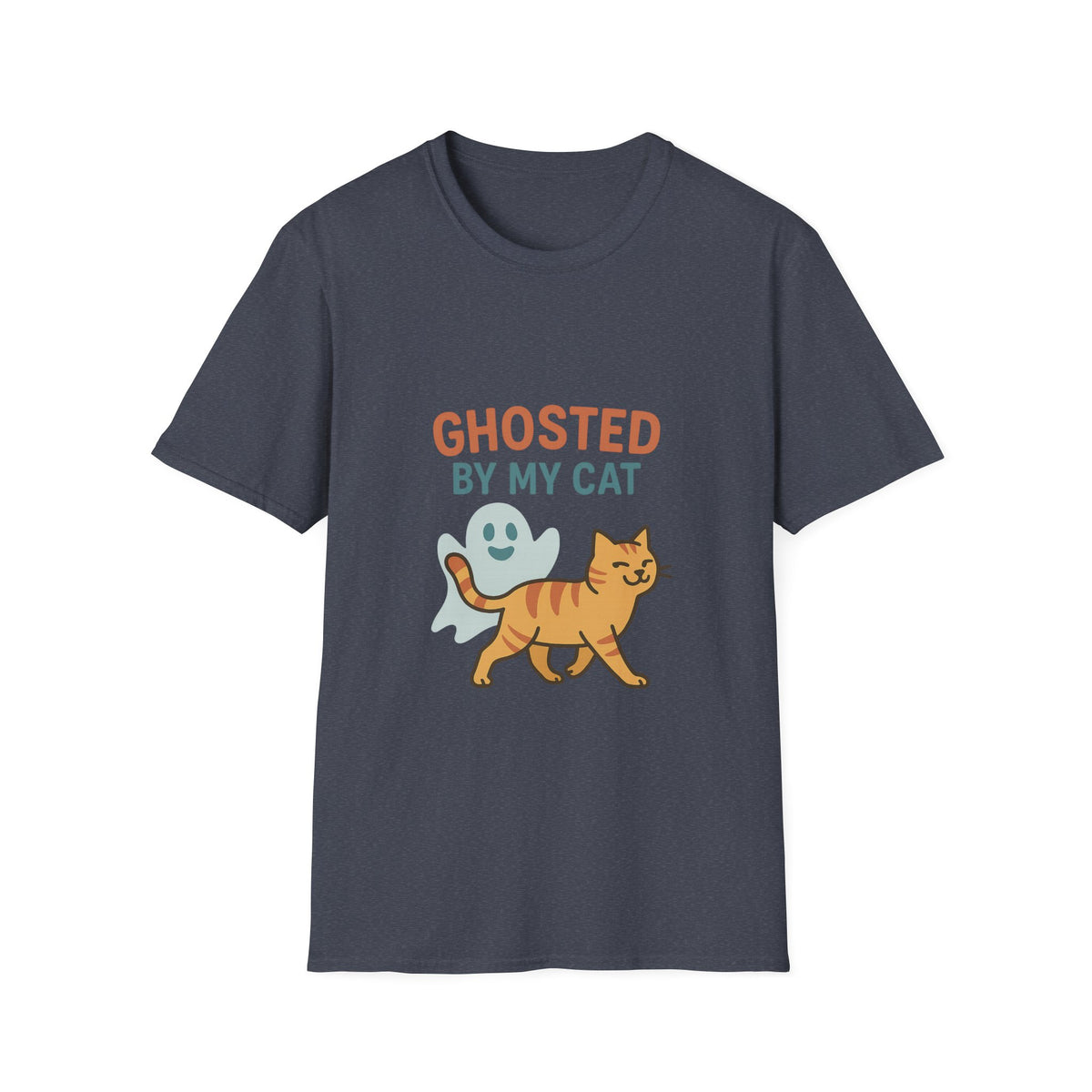 Ghosted By My Cat T-Shirt — Cute Funny Cat Lover Tee - Trending Now - October 2026