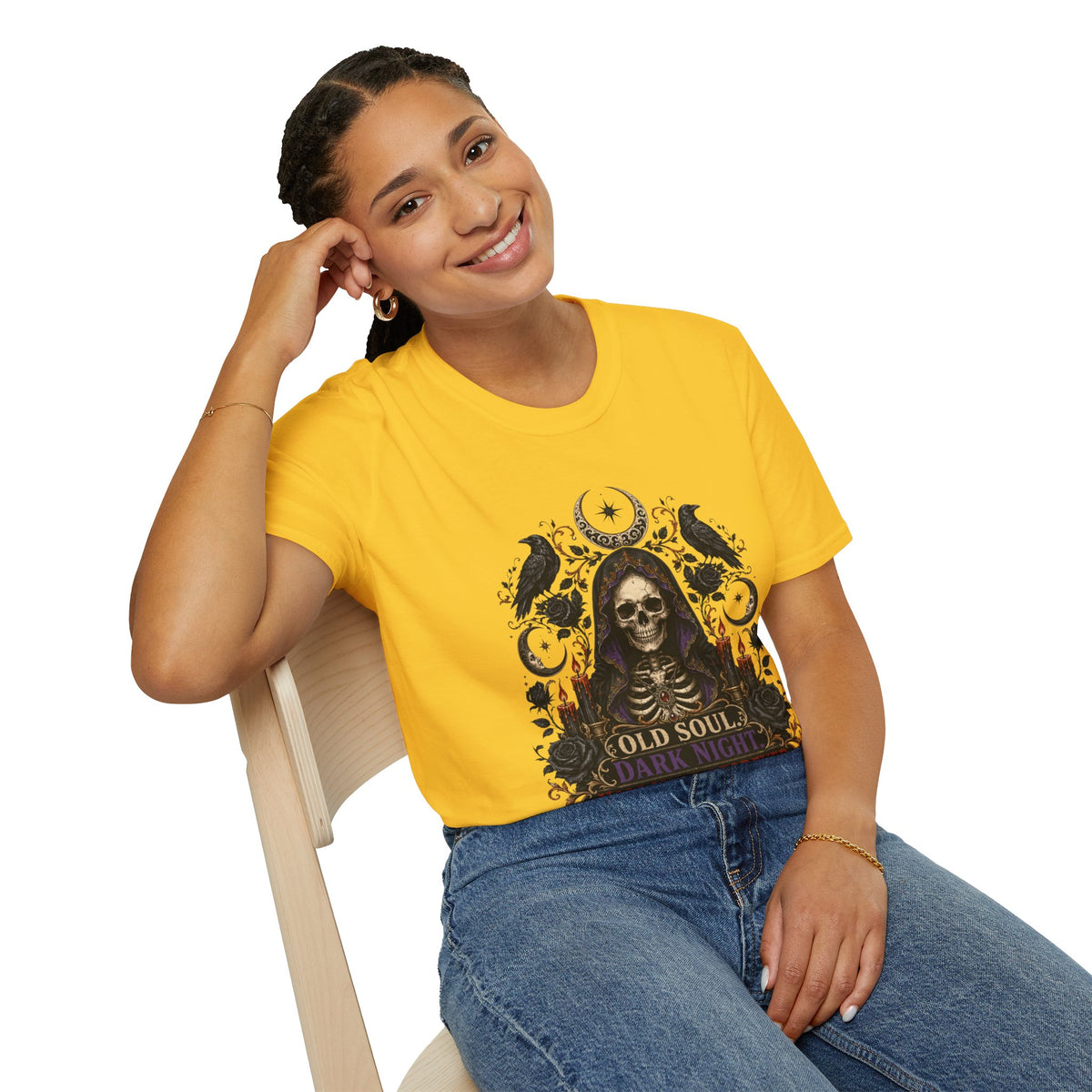 Halloween Old Soul Unisex Softstyle T-Shirt
