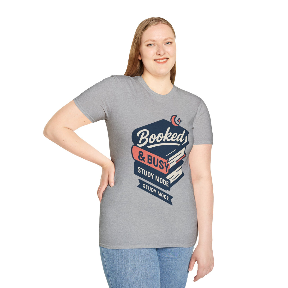 Booked & Busy T‑Shirt – Librarian/Book Lover Reading Gift - Trending Now - August 2026