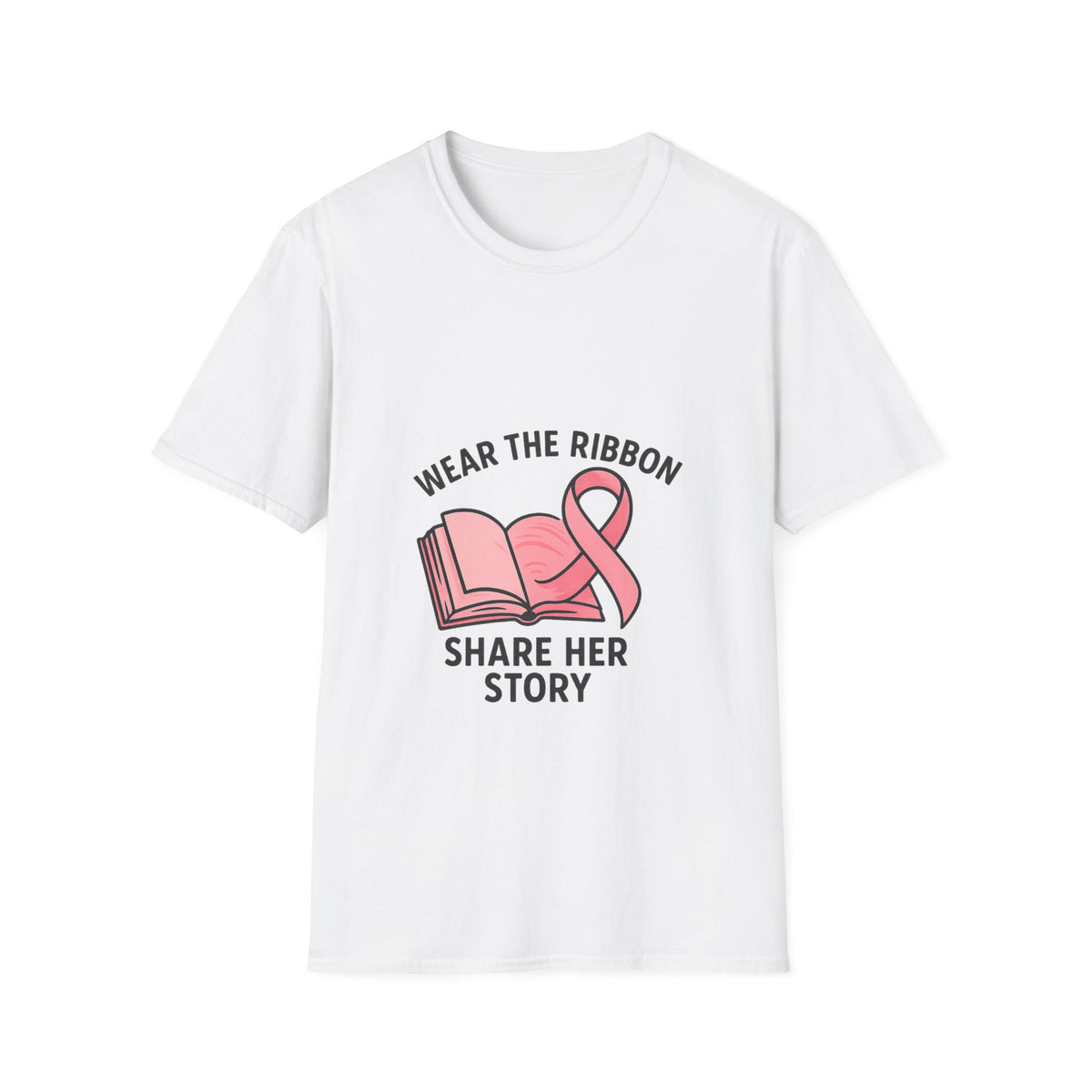 Breast Cancer Awareness T-Shirt — "Wear The Ribbon, Share Her Story" - Trending Now - October 2026