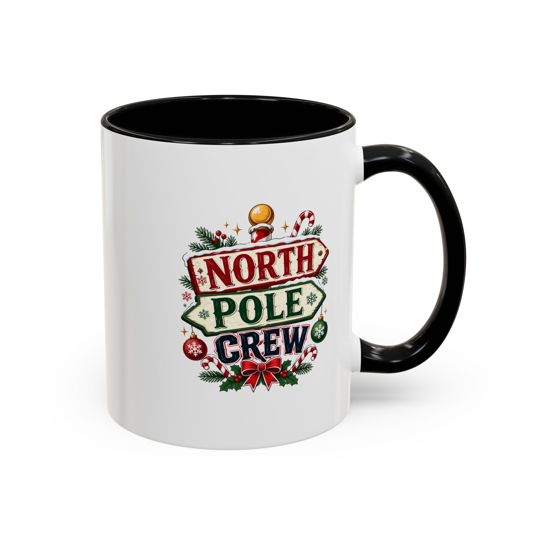 Accent Coffee Mug North Pole Crew