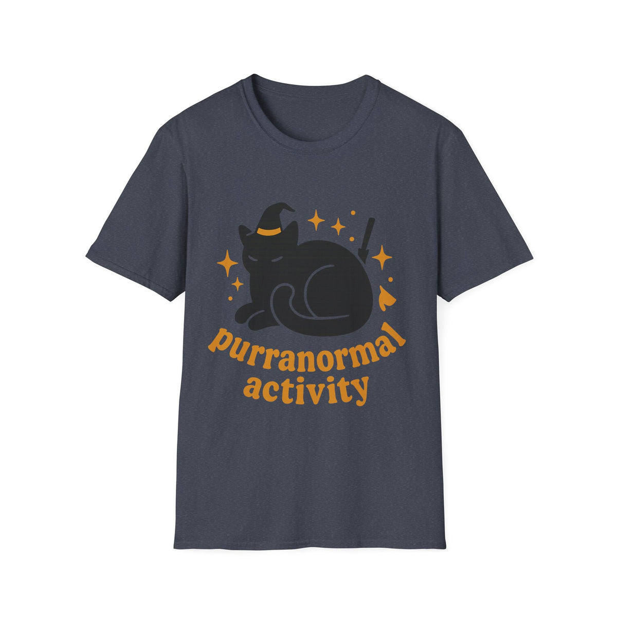 Paranormal Activity Circle T-Shirt — Cute Retro Ghost & Stars Tee - Trending Now - August 2026