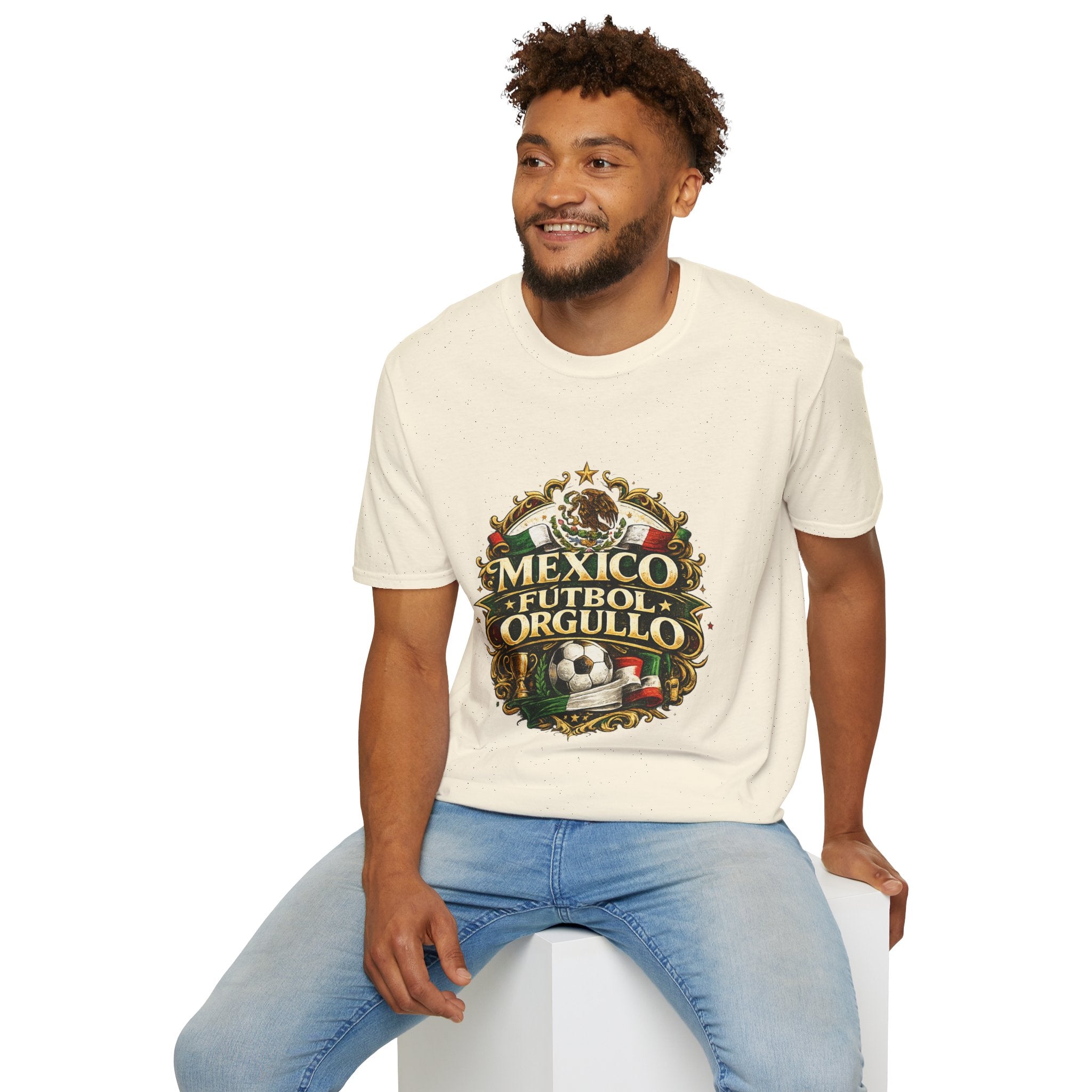 Mexico Fútbol Orgullo T-Shirt — Mexican Soccer Pride Graphic Tee