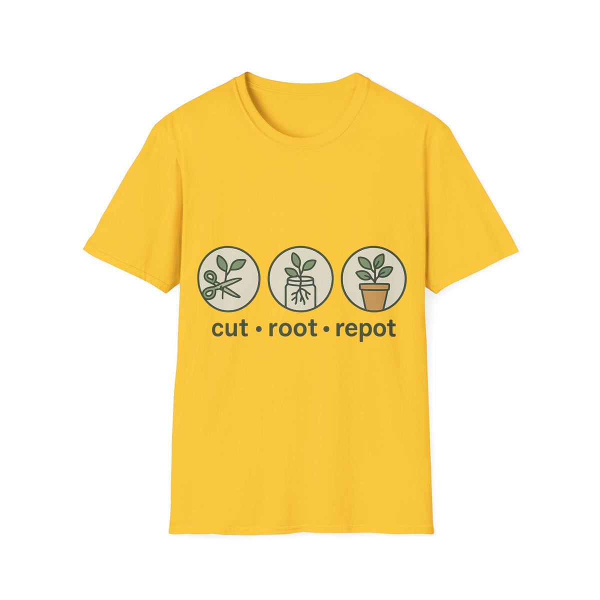 Herbal Icons T‑Shirt — Sage, Mint & Chamomile Plant Symbols Tee - Trending Now - September 2026
