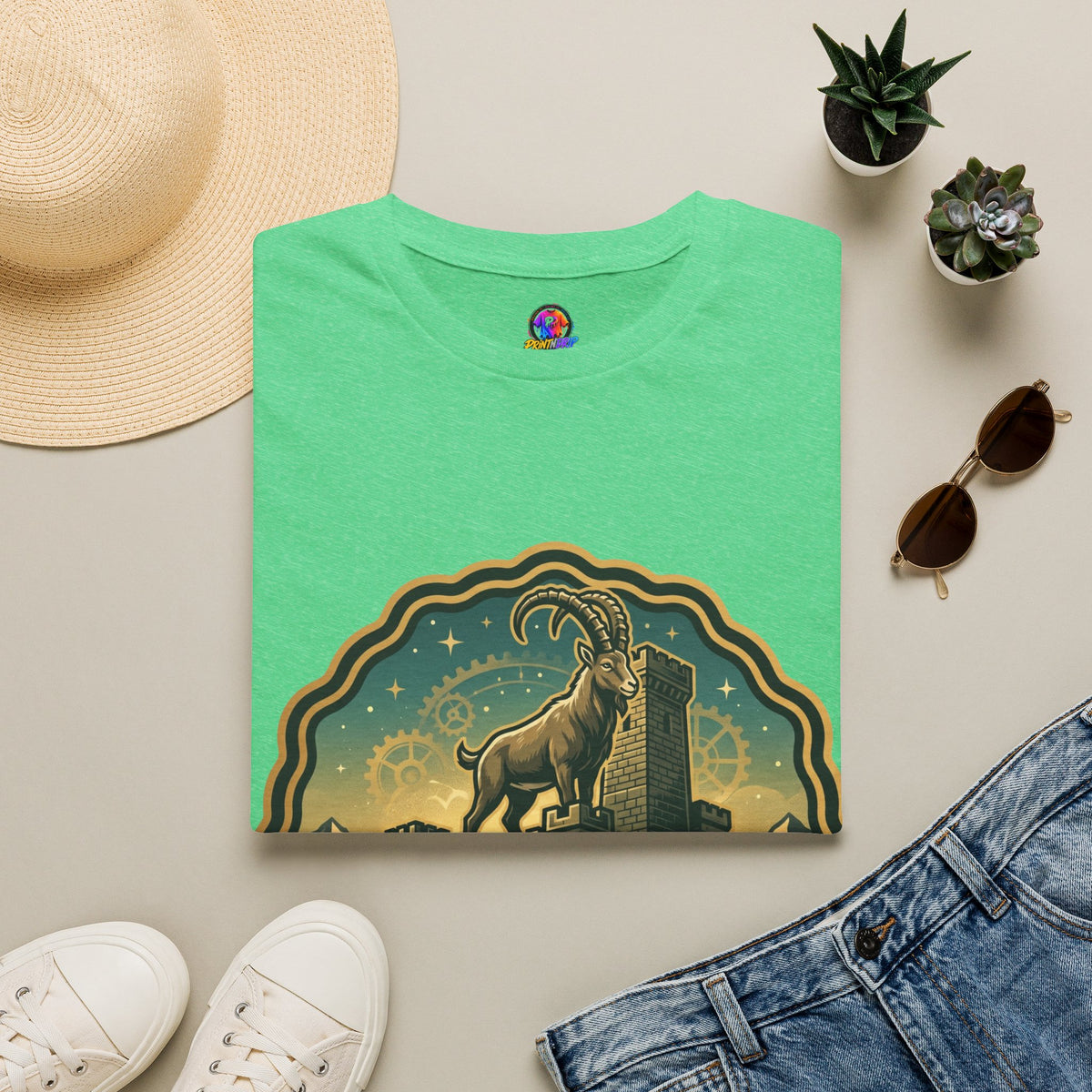 Capricorn Energy T-Shirt — "Silent Moves, Loud Results" Zodiac Tee