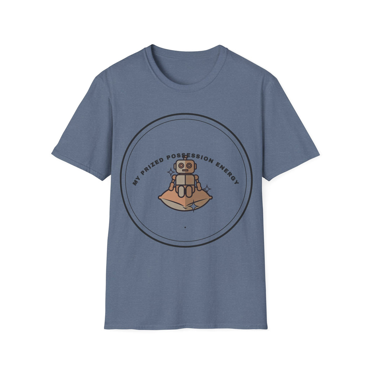 T-Shirt — 'Vaporized Possession Energy' Robot Graphic Tee - Trending Now - September 2026