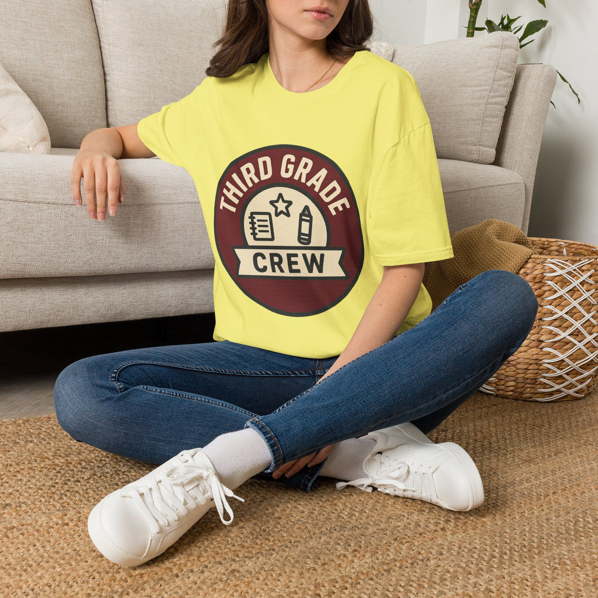 Third Grade Crew T-Shirt — Retro School Teacher & Student Tee - Trending Now - August 2026