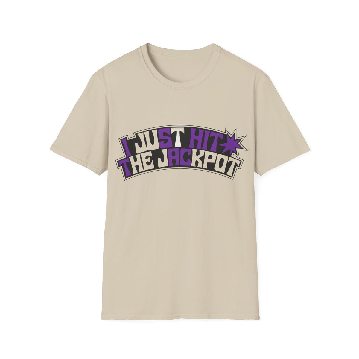 Just Hit the Jackpot T-Shirt — Retro Casino Graphic Tee - Trending Now - August 2026