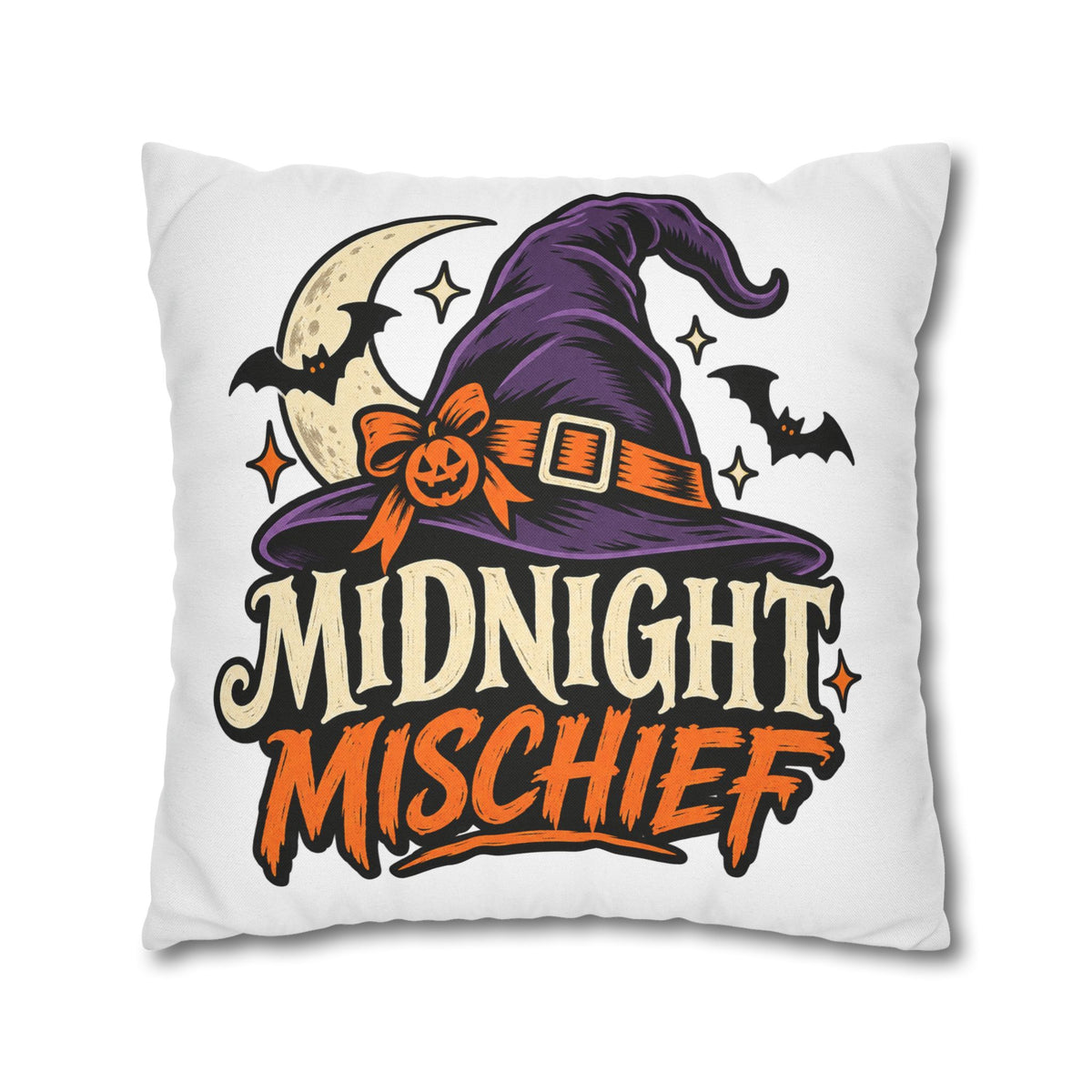Midnight Mischief Halloween Pillowcase