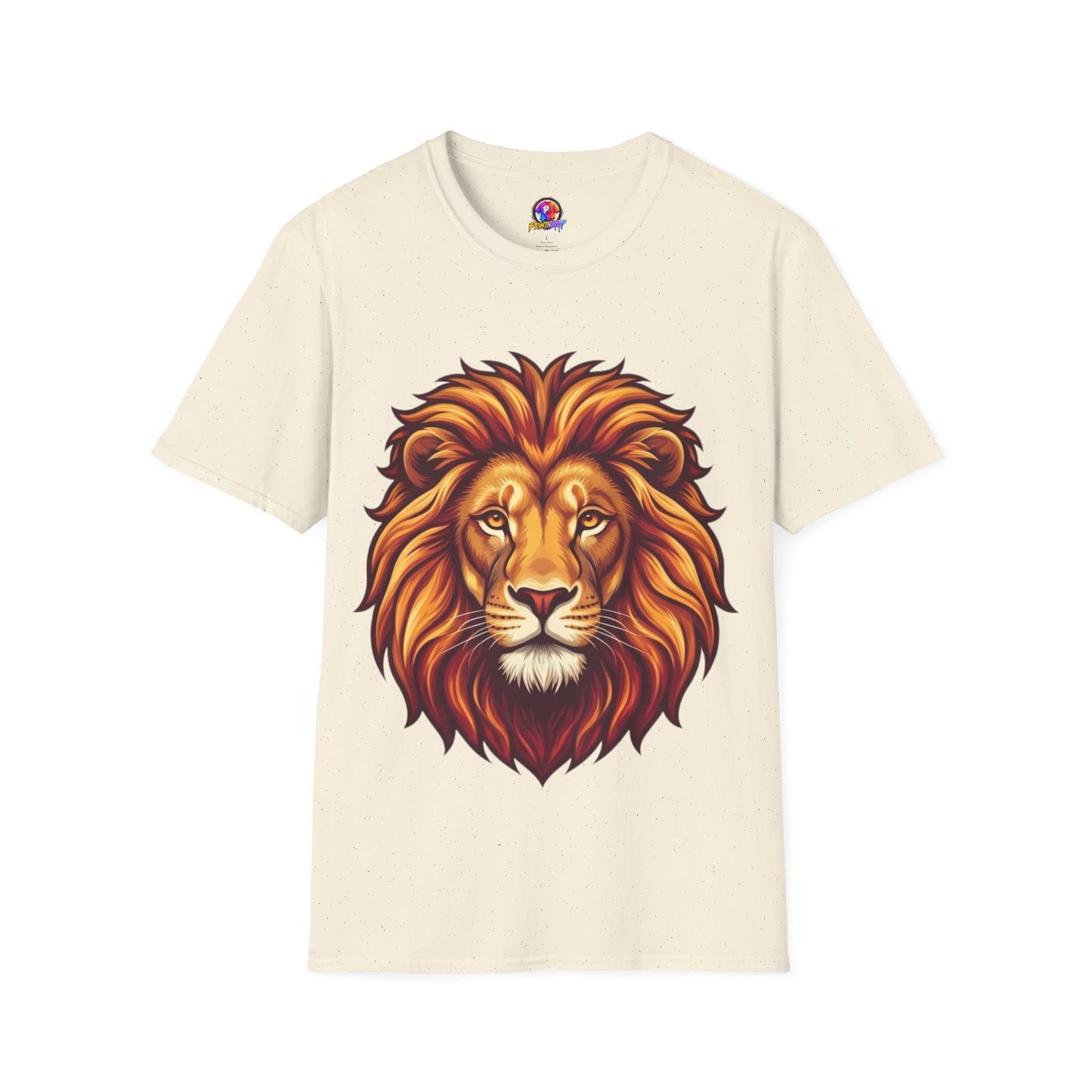 Lion Face T-Shirt — Majestic Lion Head Graphic Tee
