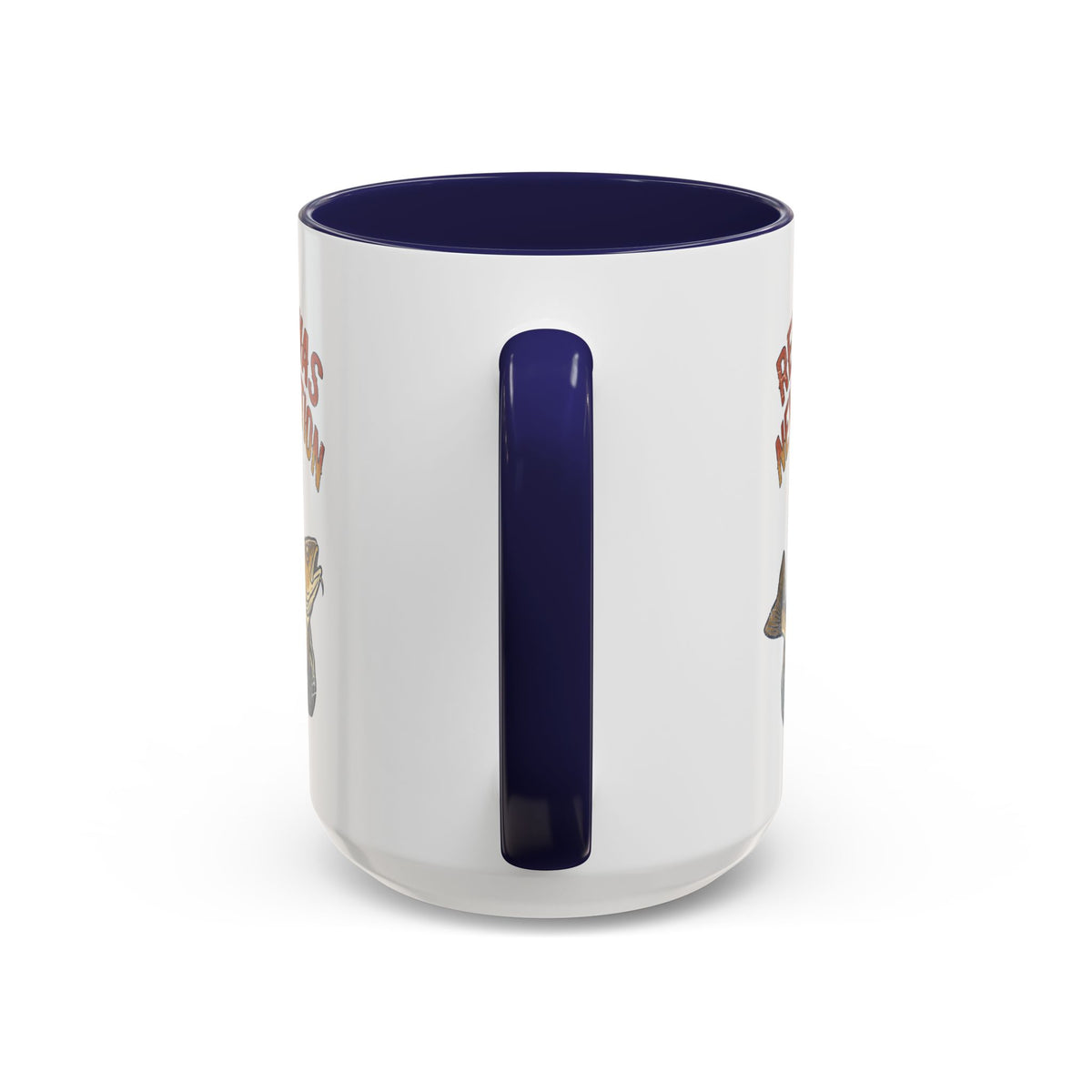 "Release Was Never An Option" Funny And Witty Accent Coffee Mug (11, 15oz)