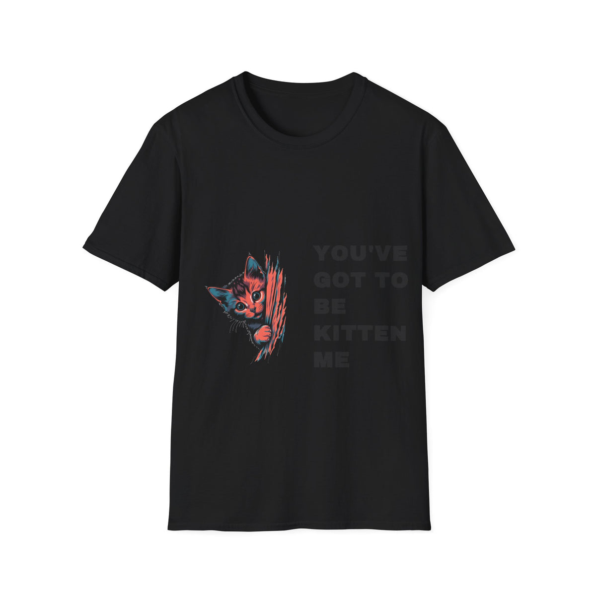 Youve Got To Be Kitten Me Funny Cat Pun White Graphic Tee - Trending Now - September 2026