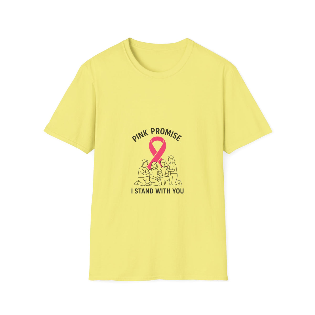 Pink Promise Breast Cancer Awareness T-Shirt — I Stand With You - Trending Now - October 2026