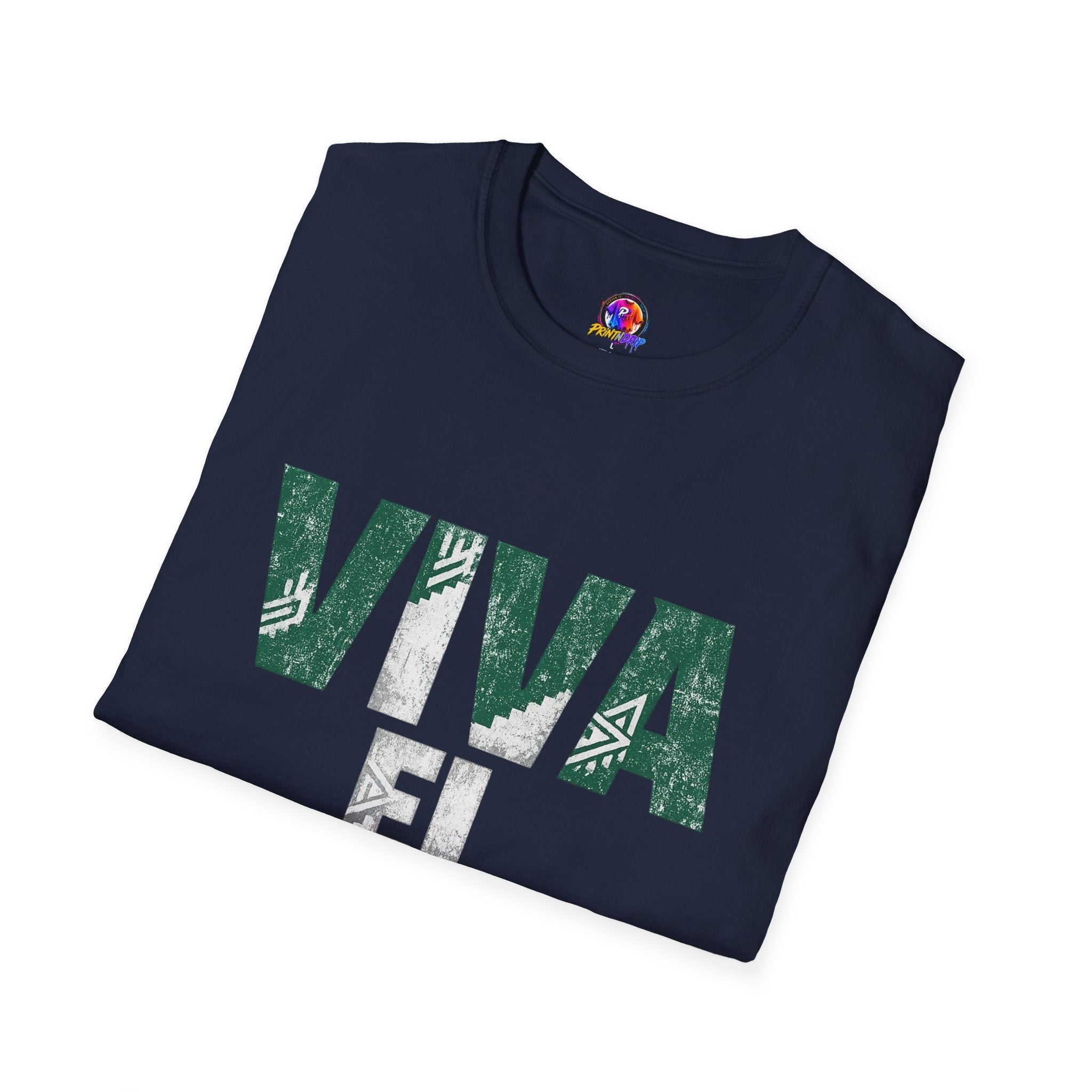 Mexico T-Shirt — "Viva El Fútbol" Mexican Soccer Graphic Tee