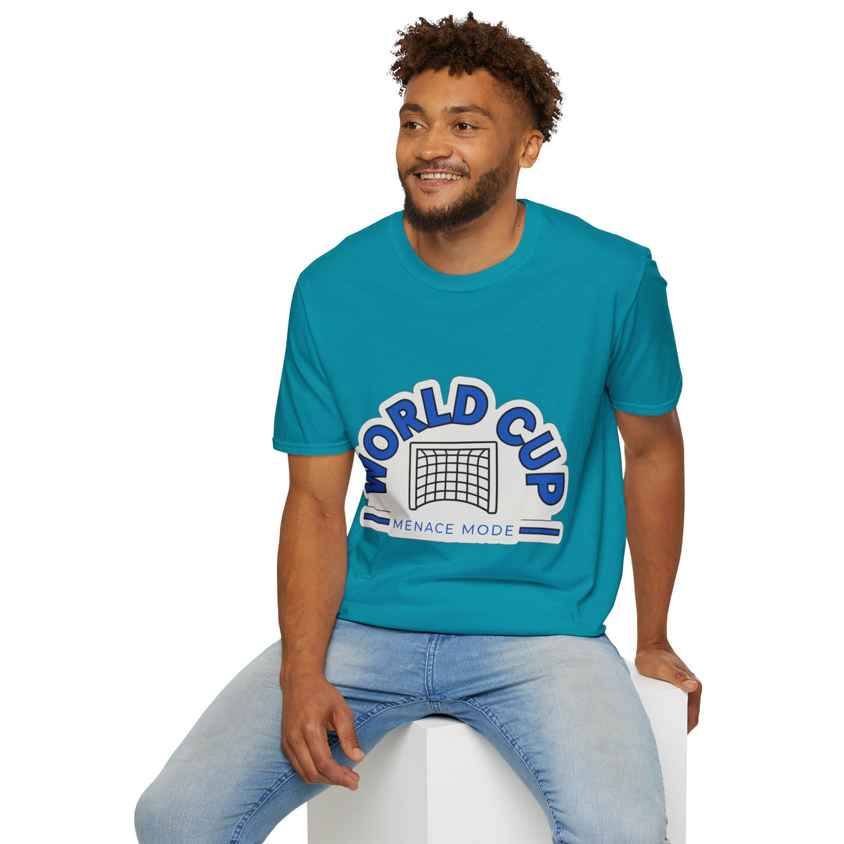 World Cup Soccer T‑Shirt — 'Menace Mode' Retro Goal Graphic - Trending Now - August 2026