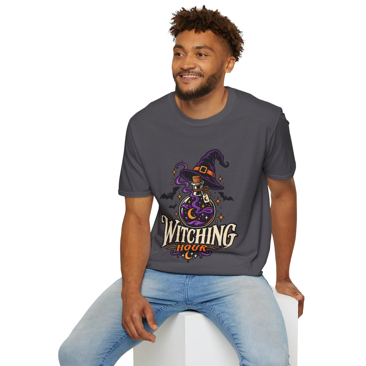 Witching Hour T-Shirt — Halloween Witch Potion Graphic Tee