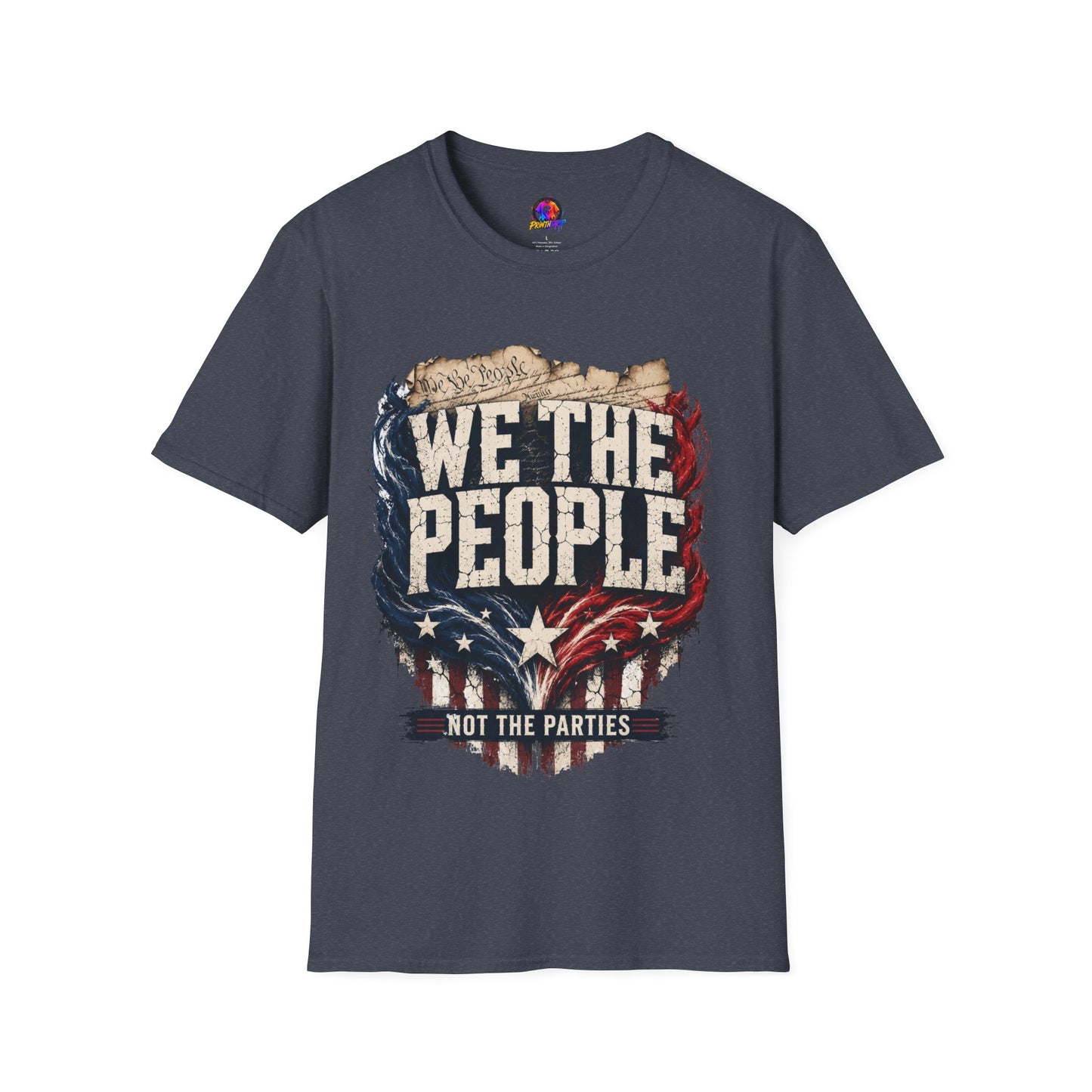 We The People T‑Shirt — Patriotic Americana Tee with ‘We The People’ Design