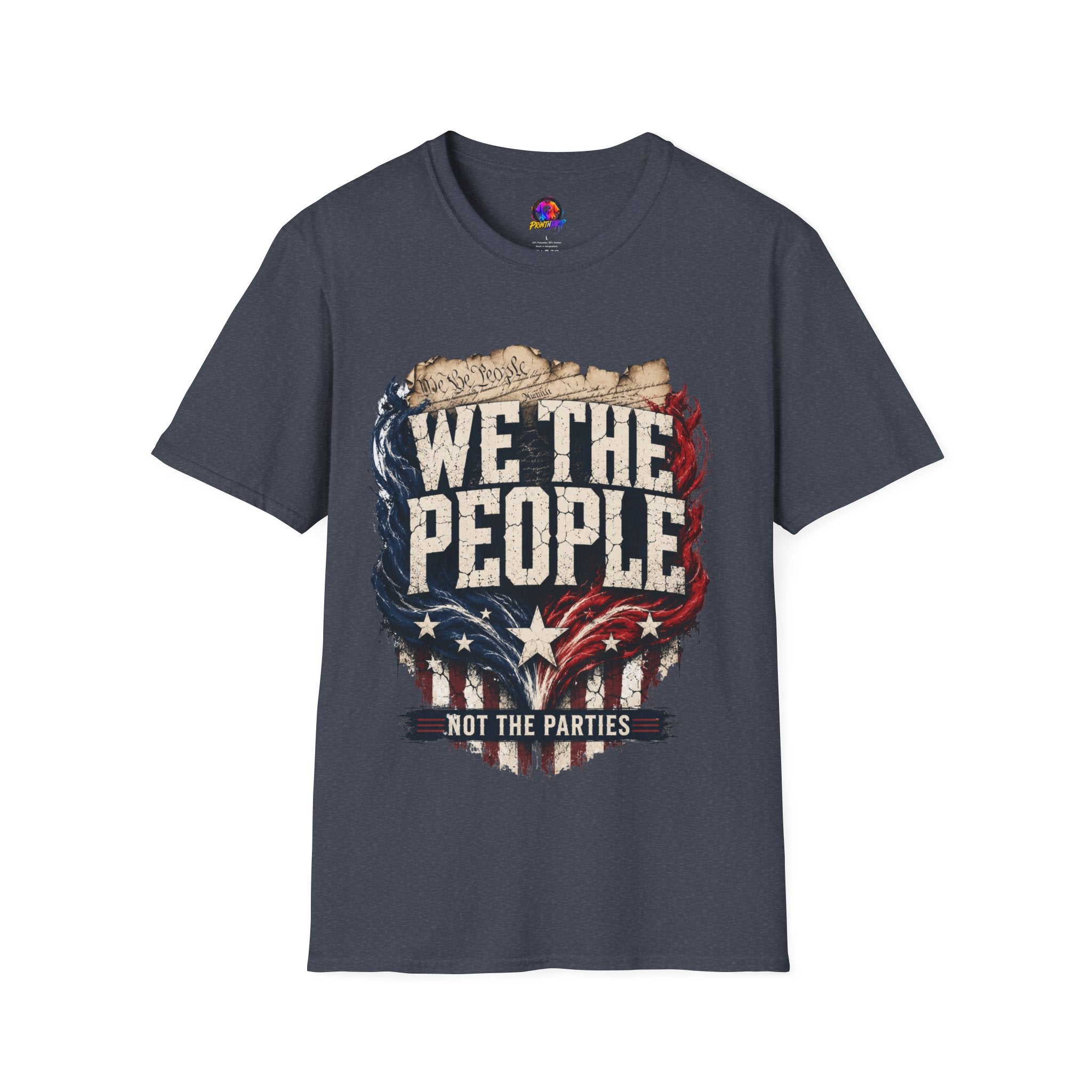 We The People T‑Shirt — Patriotic Americana Tee with ‘We The People’ Design