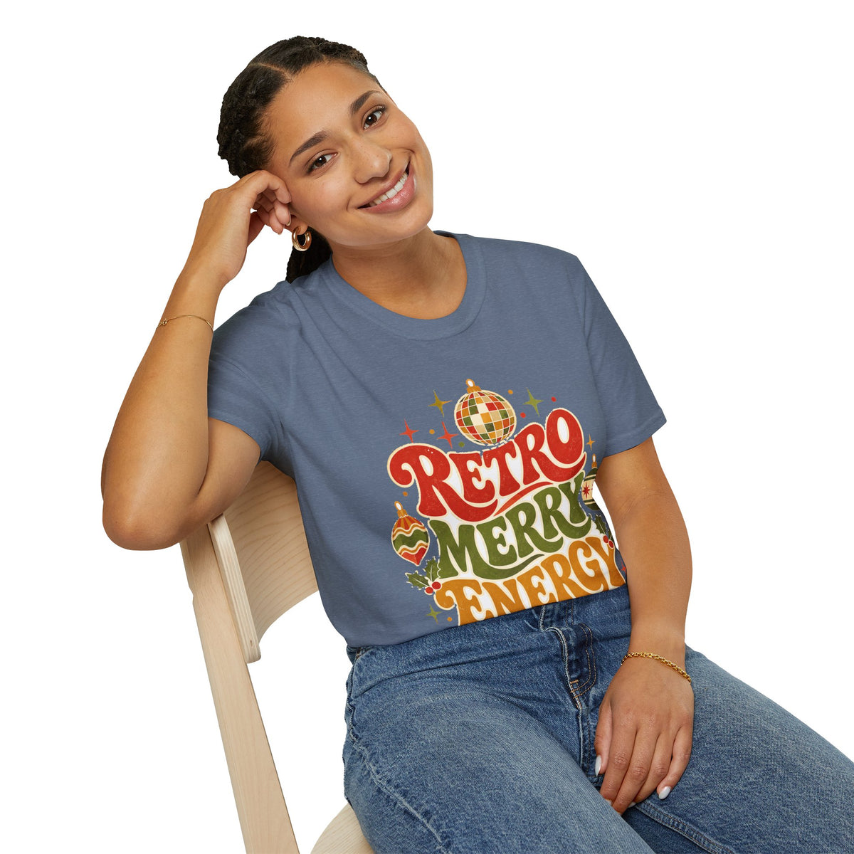 Retro Merry Energy T-Shirt