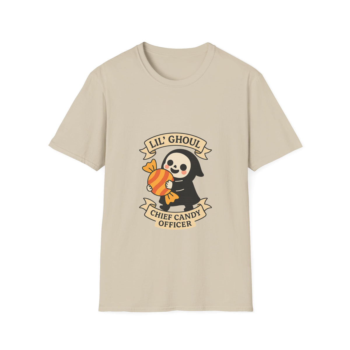 T-Shirt — 'Lil' Ghoul' Trick-or-Treat Candy Officer Halloween Tee - Trending Now - October 2026
