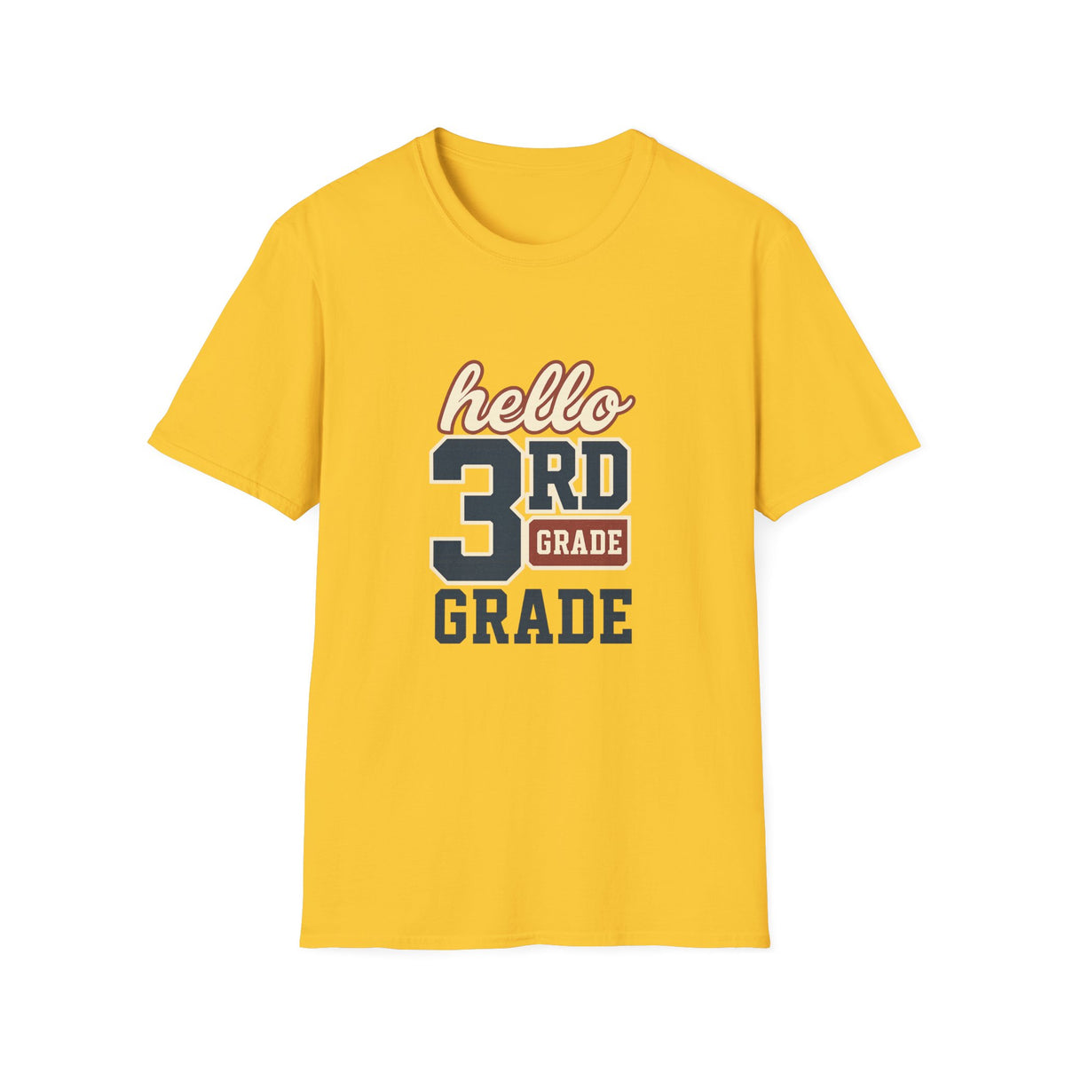 Hello 3rd Grade Shirt — Back to School Kids' T-Shirt - Trending Now - August 2026
