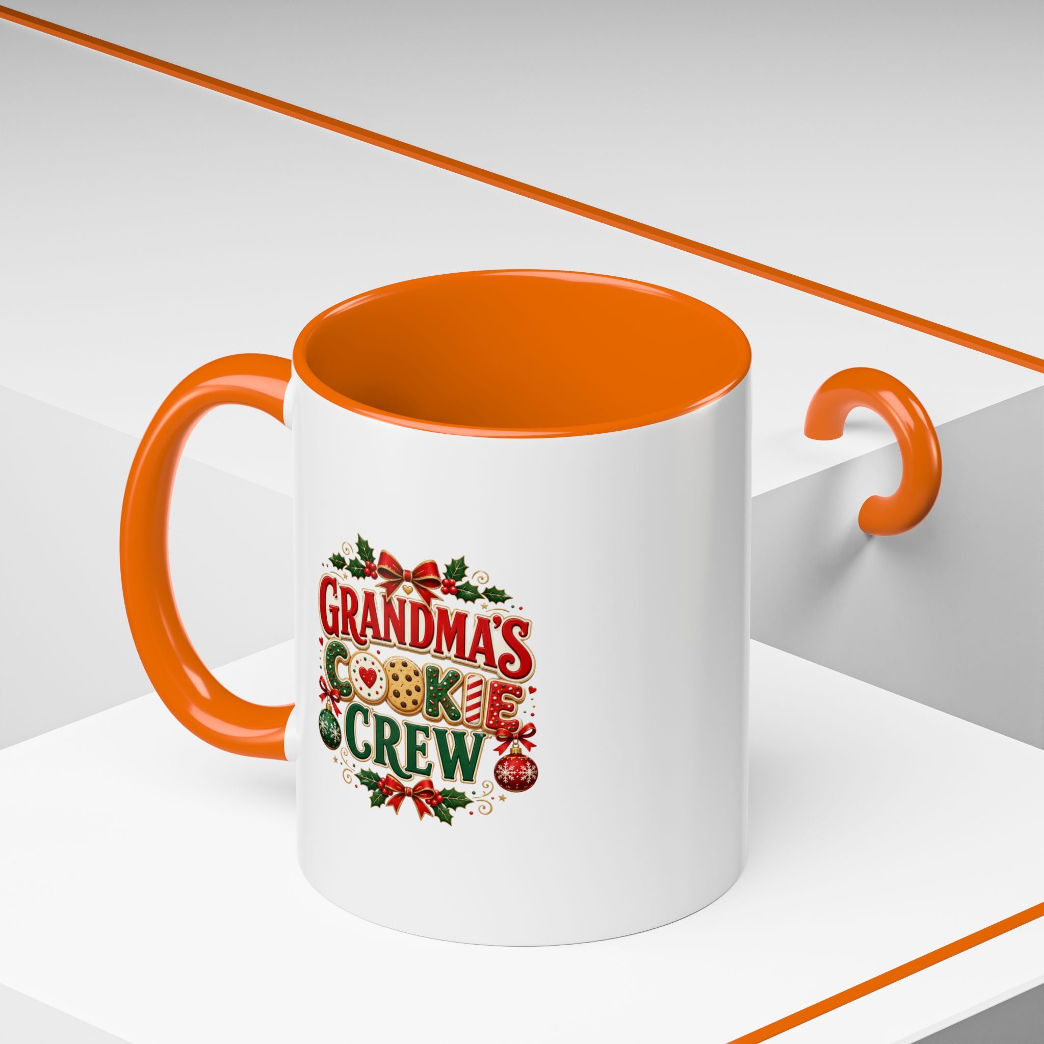Grandma's Cookie Crew Christmas Coffee Mug