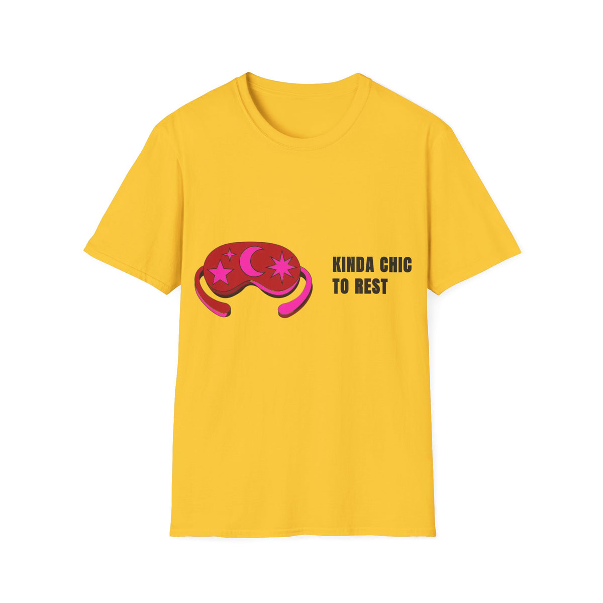 T-Shirt — "Kinda Gotta Rest" Pink Moon Graphic Tee - Trending Now - September 2026