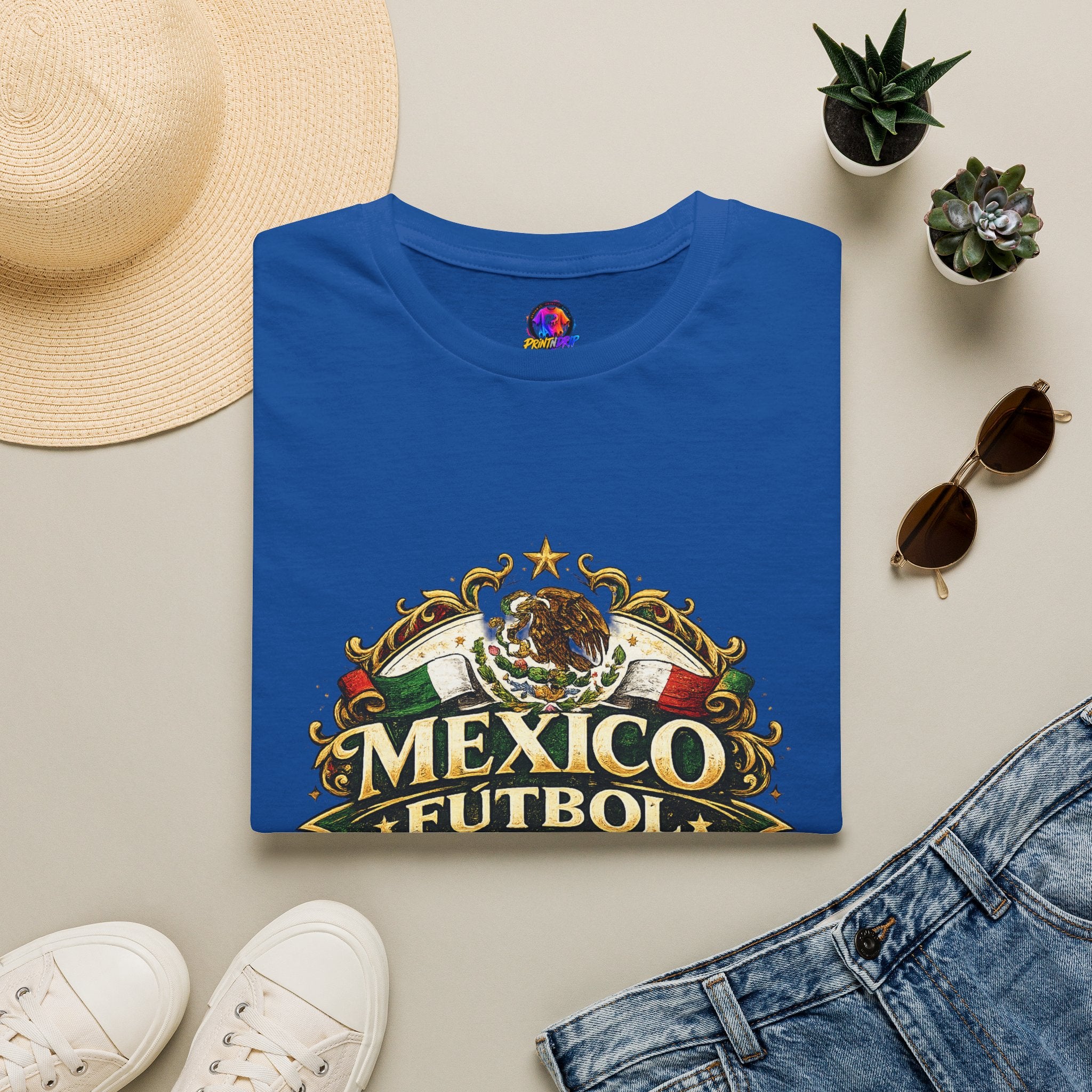 Mexico Fútbol Orgullo T-Shirt — Mexican Soccer Pride Graphic Tee