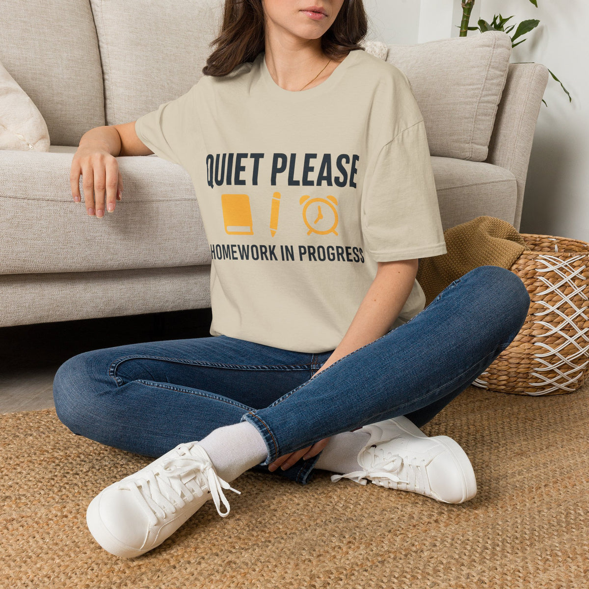 Quiet Please Pocket Tee — Minimalist 'Quiet Please' Graphic T-Shirt - Trending Now - August 2026