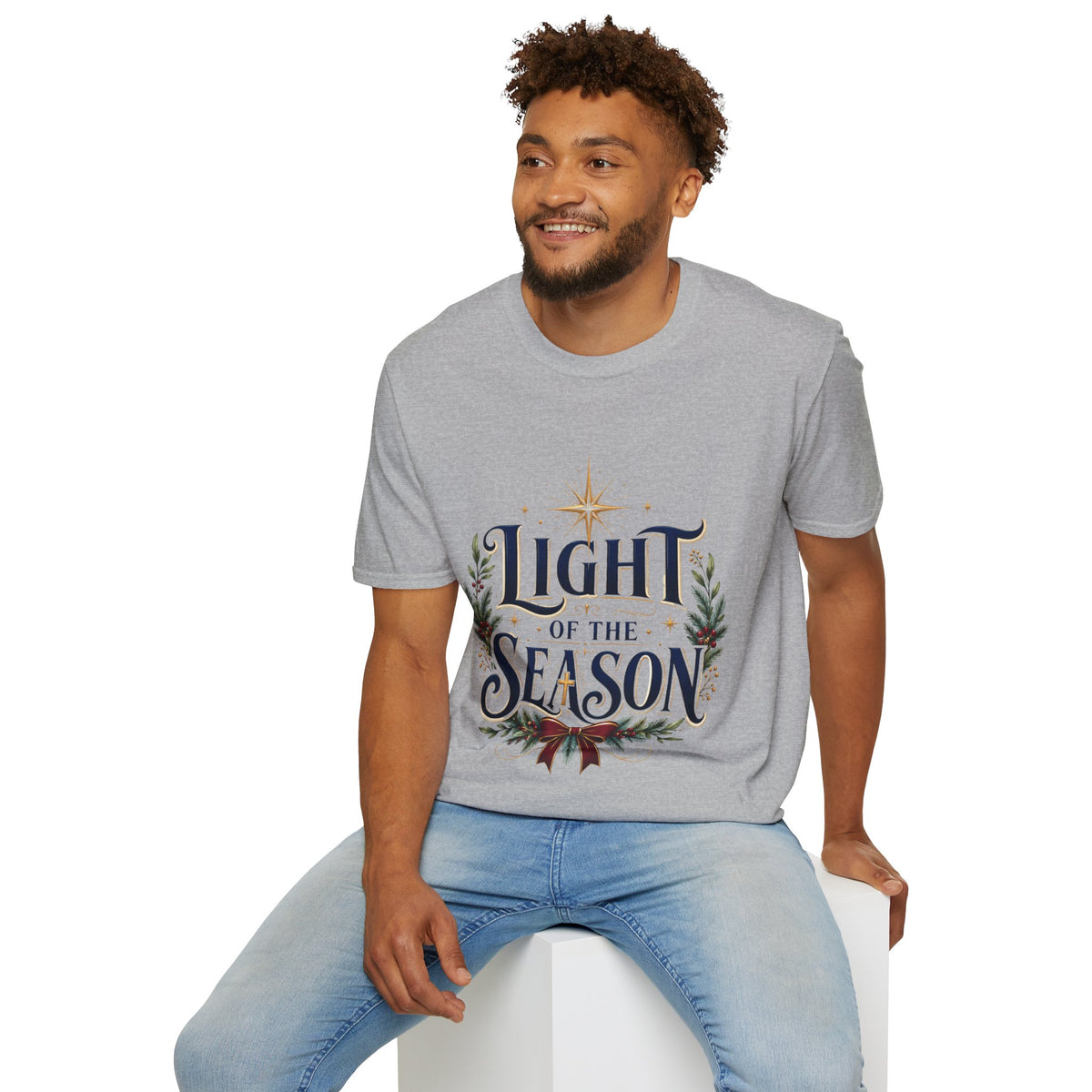 Light of the Season T-Shirt — Christmas Star Holiday Tee