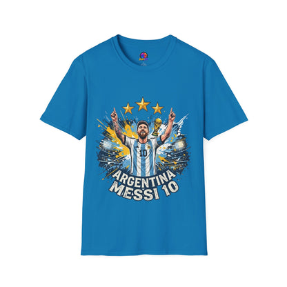 Argentina Messi Soccer T‑Shirt — World Cup Champion Fan Tee