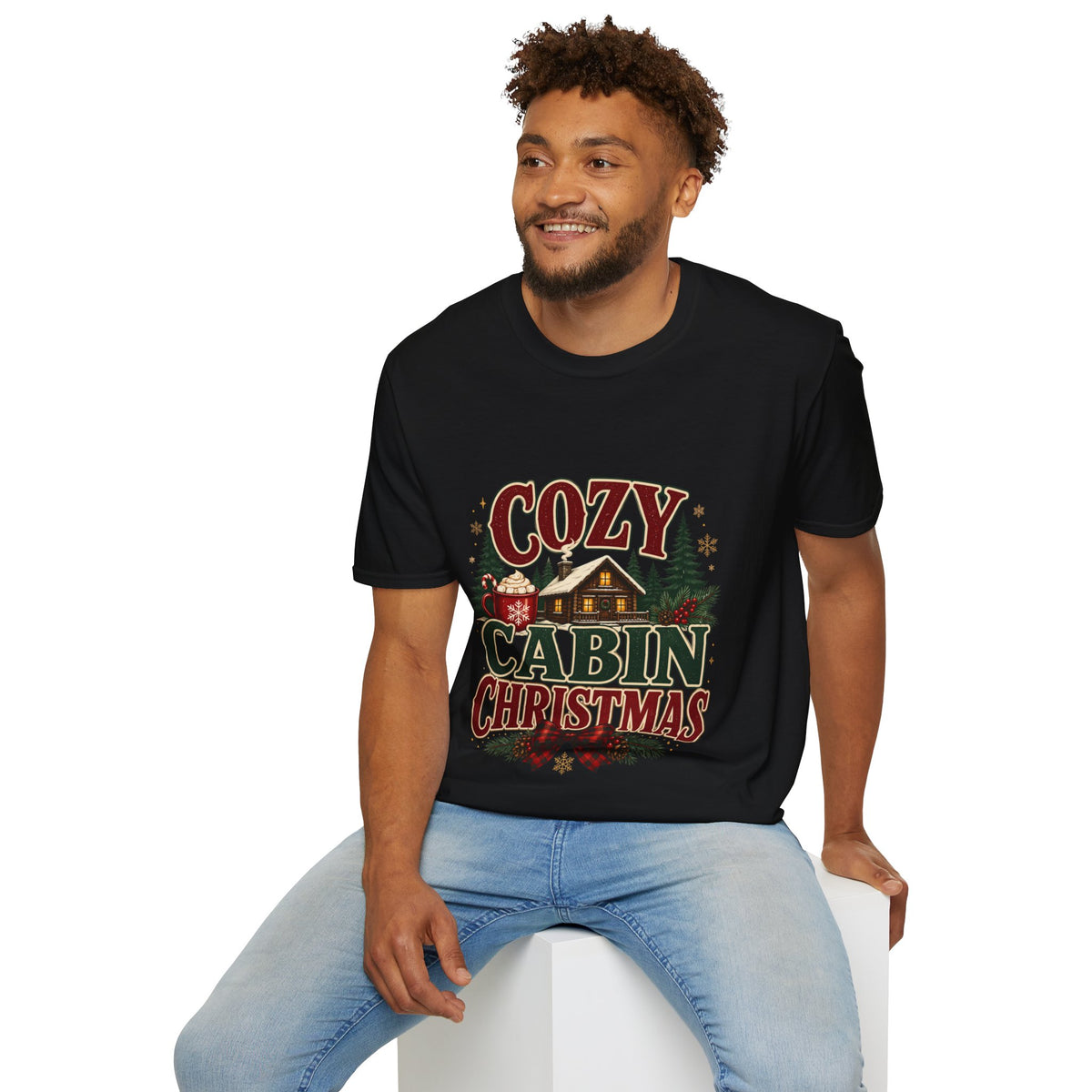 Cozy Cabin Christmas T-Shirt