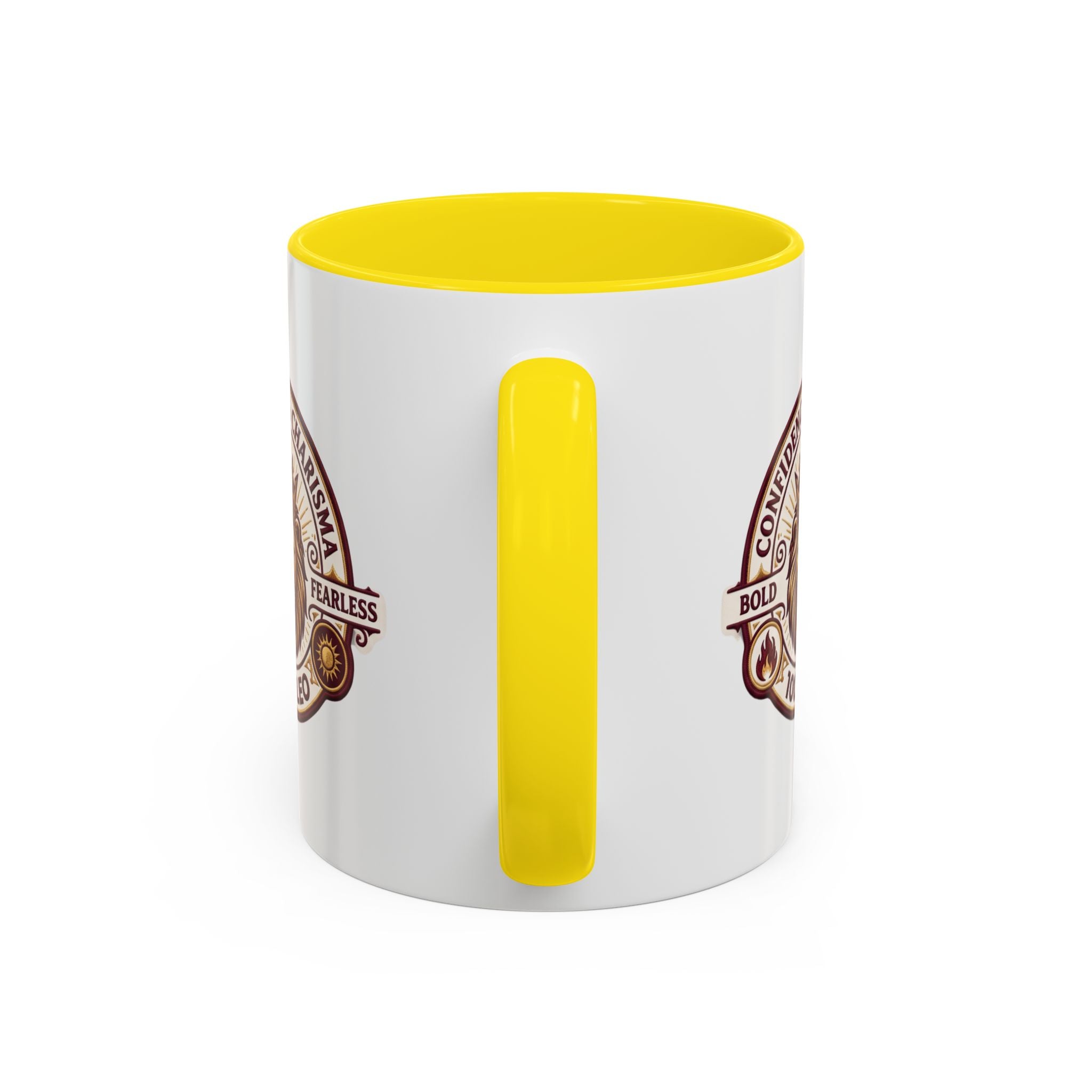 Leo Zodiac Coffee Mug — '100% Leo' Lion Design, Confidence & Charisma Gift
