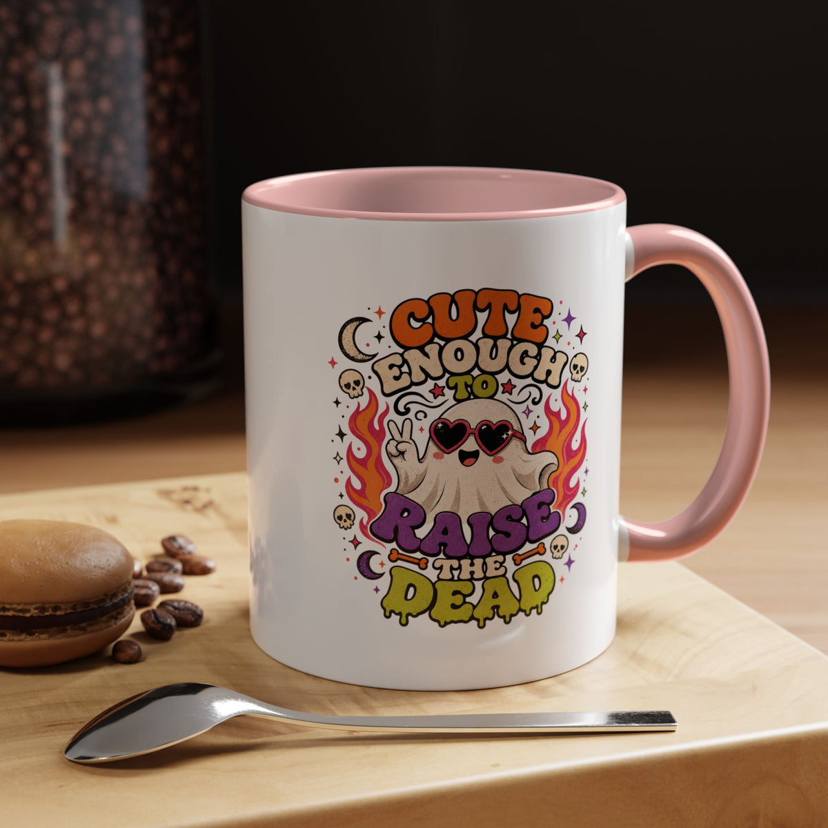 Halloween  Cute Enough Accent Coffee Mug