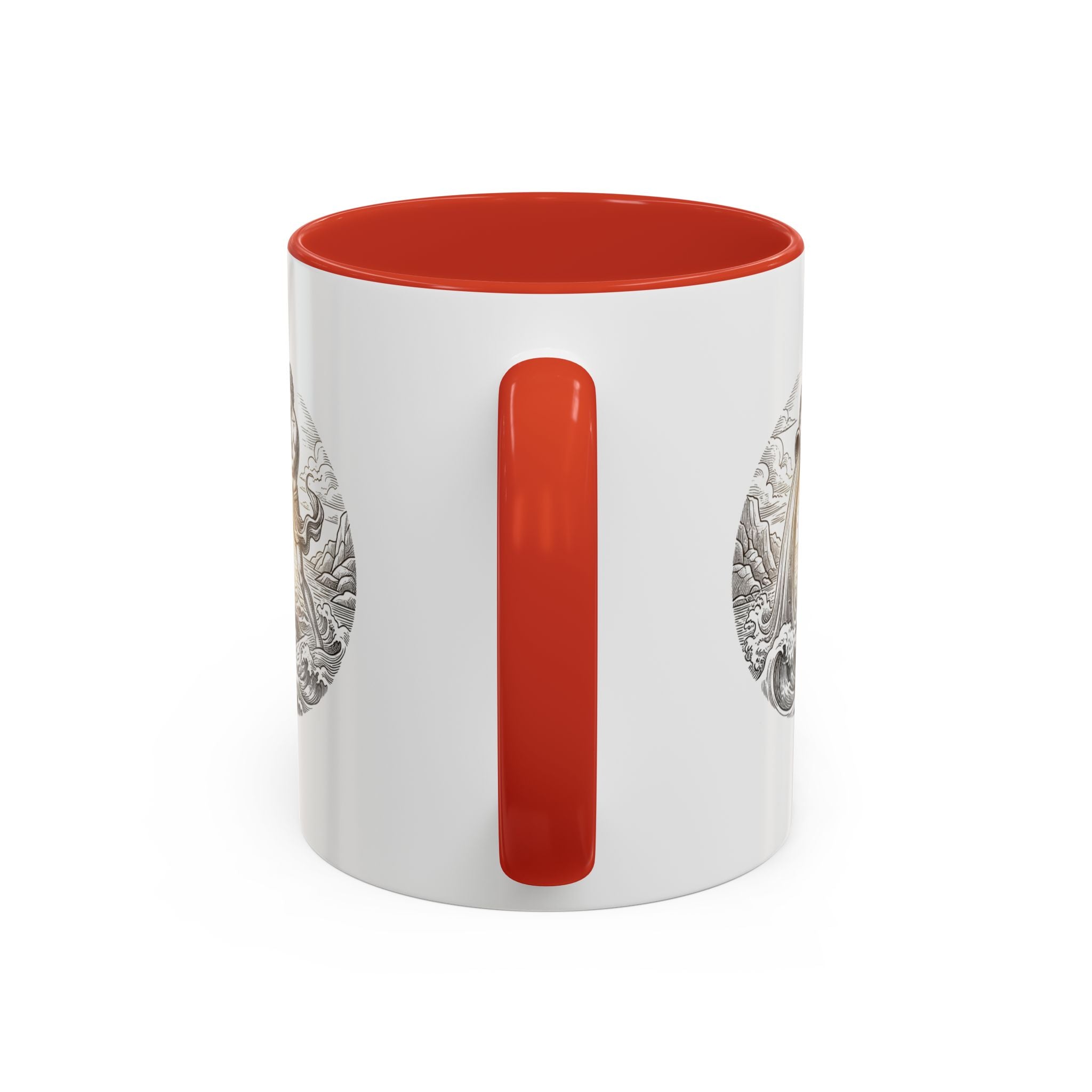 Aquarius Zodiac Coffee Mug — Astrology Sign Accent Mug