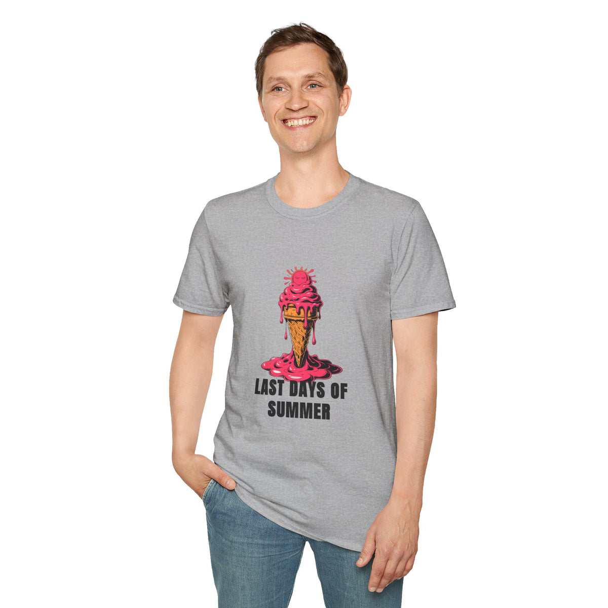 Ice Cream Melt T-Shirt — "Last Days of Summer" Graphic Tee - Trending Now - August 2026