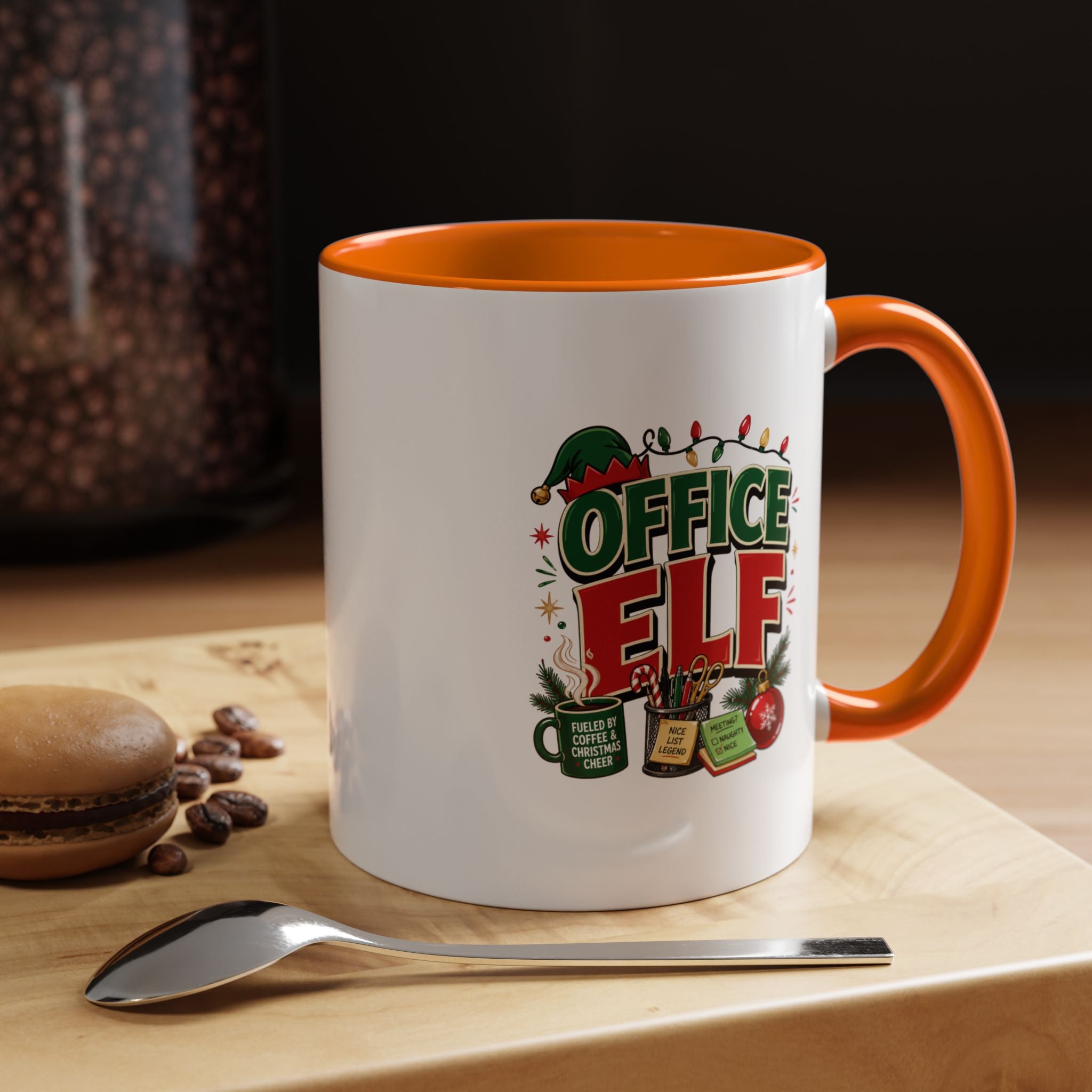 Accent Coffee Mug Office Elf