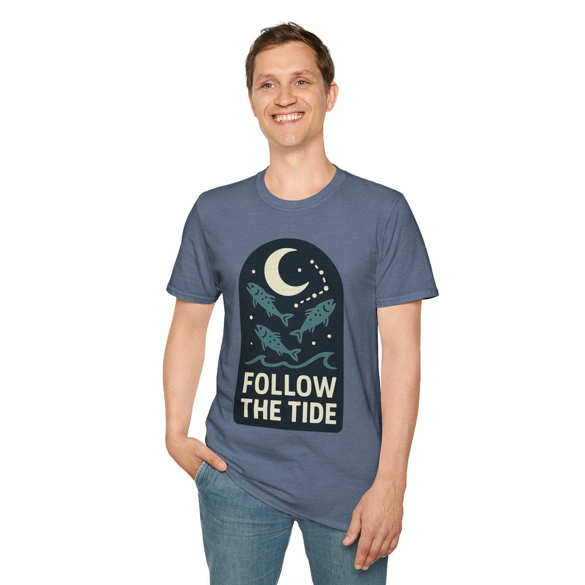 Follow the Tide Moon Graphic T-Shirt - Trending Now - September 2026