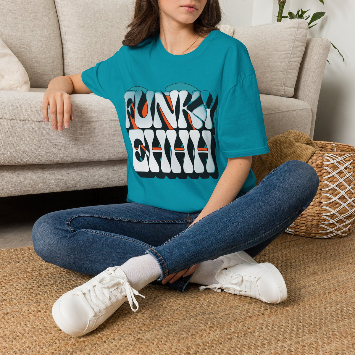 Funky Retro Graphic T-Shirt — Bold 70s Vibe "FUNKY" Tee - Trending Now - August 2026